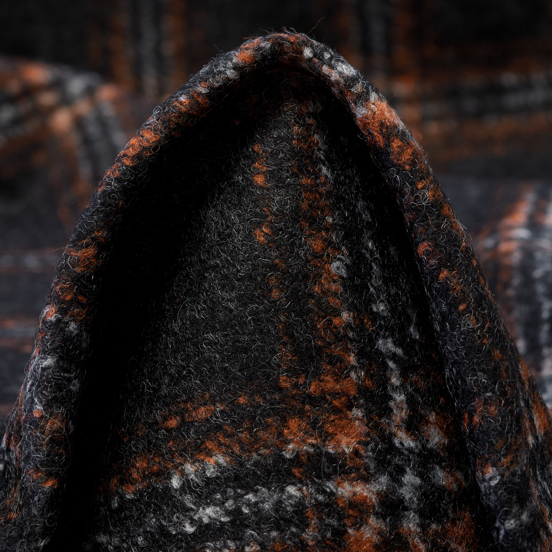 Double Jersey, Mélange de Laine, Cadre, Volcanic Ash&Koi (F000044592)