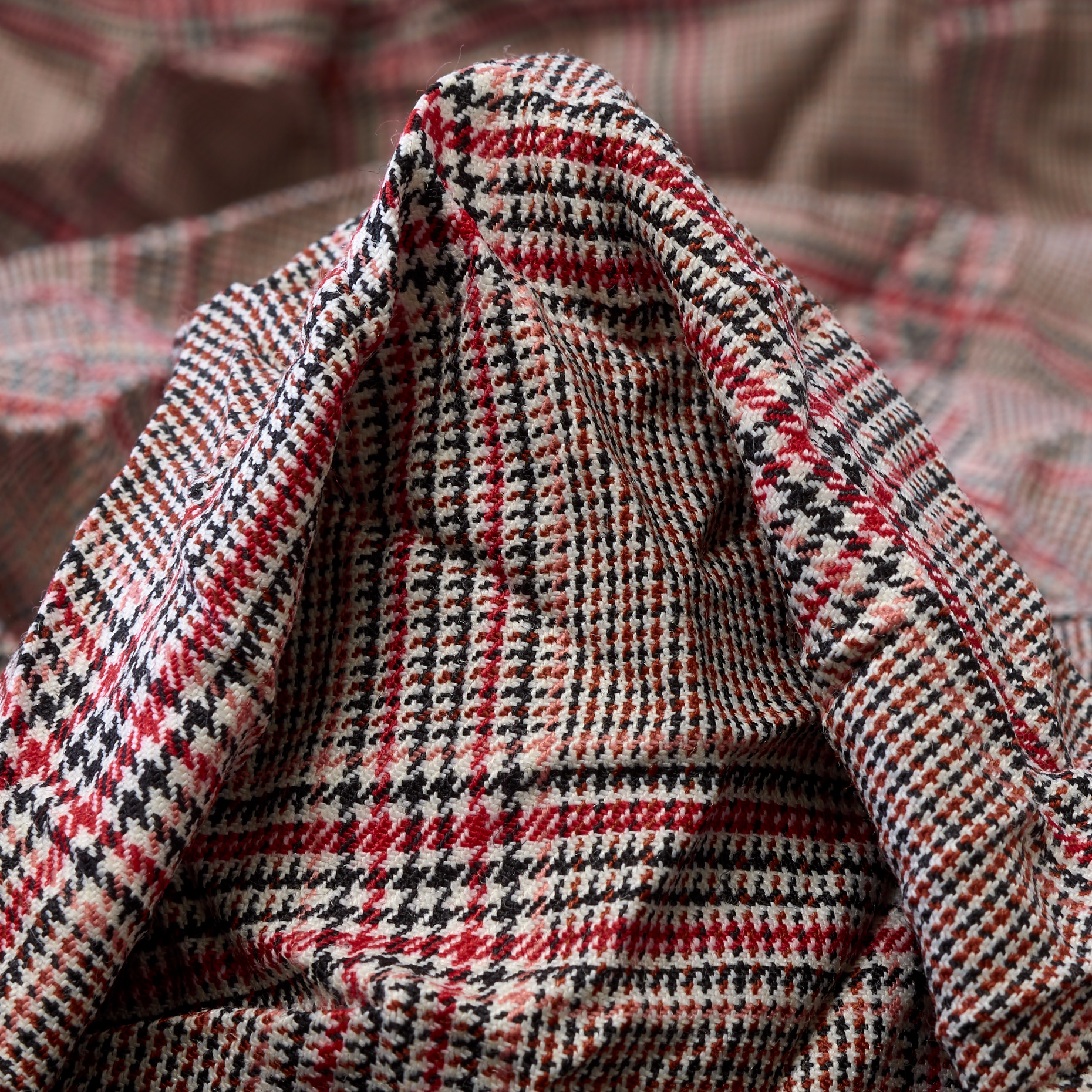 Crash, Laine Vierge, Cadre, Black Sand&Poppy Red (T0000632)