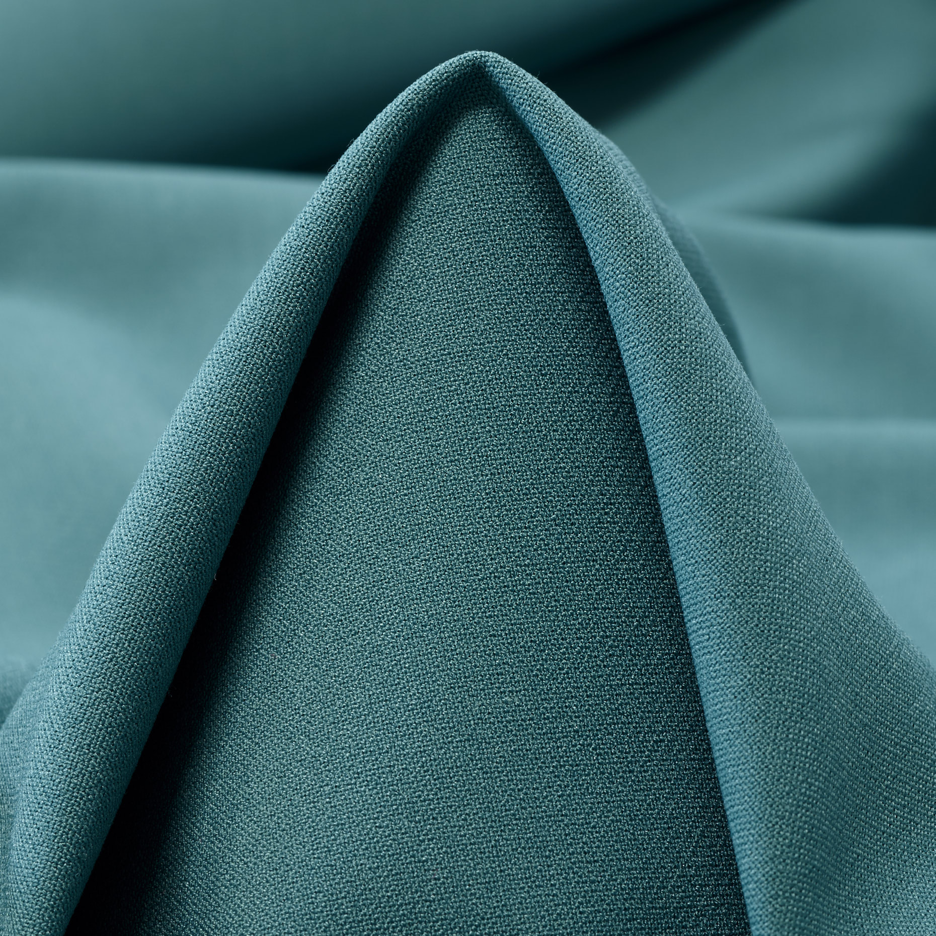 Sergé, Viscose Mixte, Elástique, Oil Blue (F000038447)