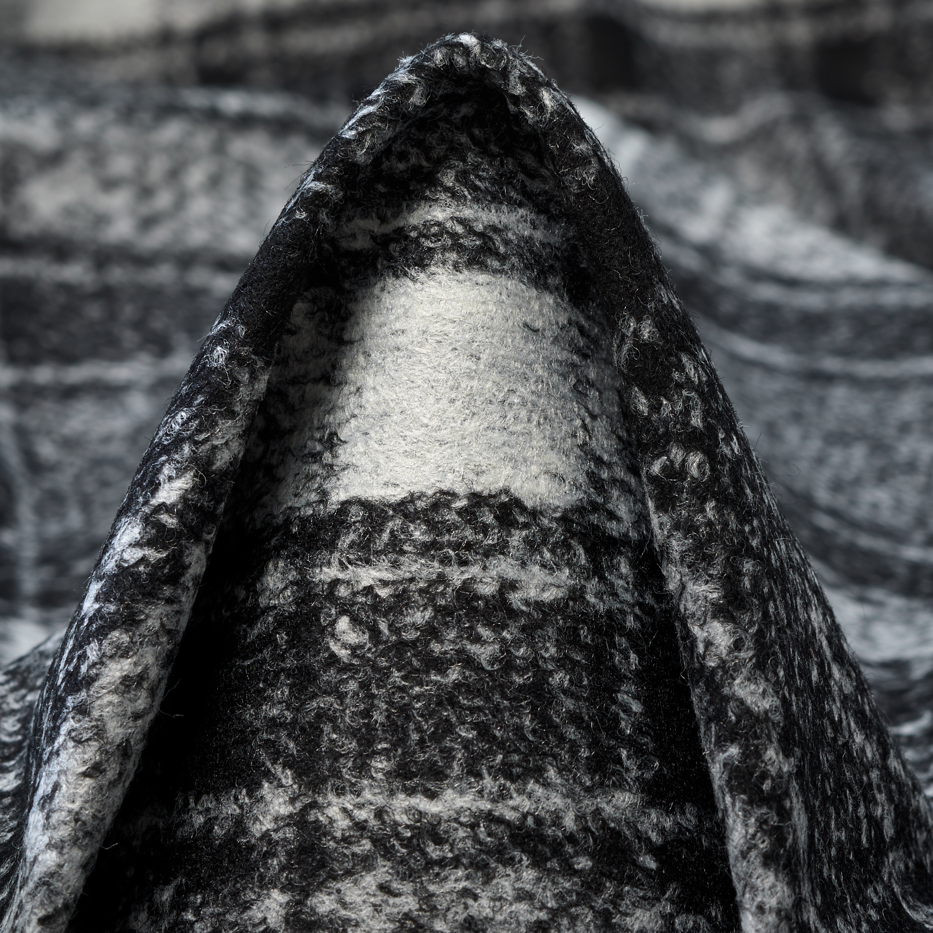 Jersey, Mieszanka wełny, Ramy, Vaporous Gray&Raven Black (F000047512)