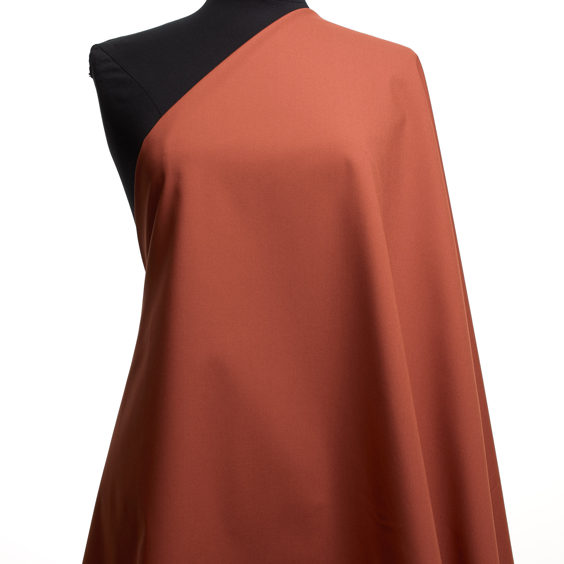 COTTON, ELASTIC, MICRO STRUCTURE, BRICK (F000037886) - Mannequin