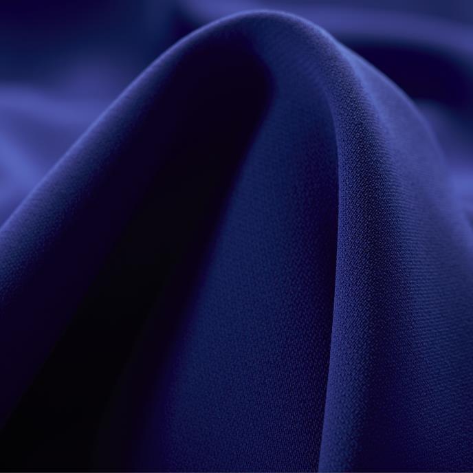 Crêpe, Dazzling Blue (F000031487)