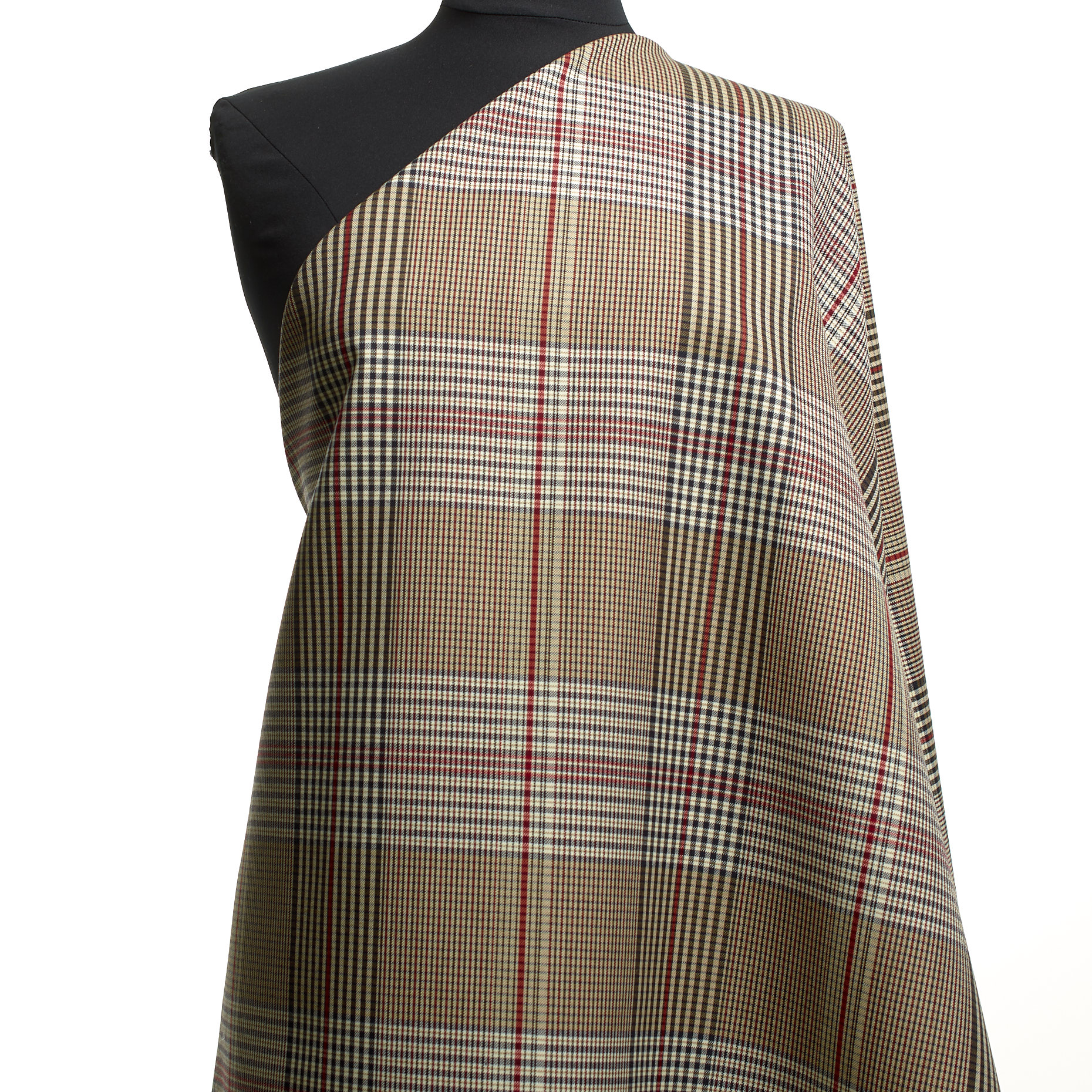 COOL WOOL, VIRGIN WOOL, CHECK, ANTIQUE WHITE&ADRENALINE RUSH (F000041150) - Mannequin