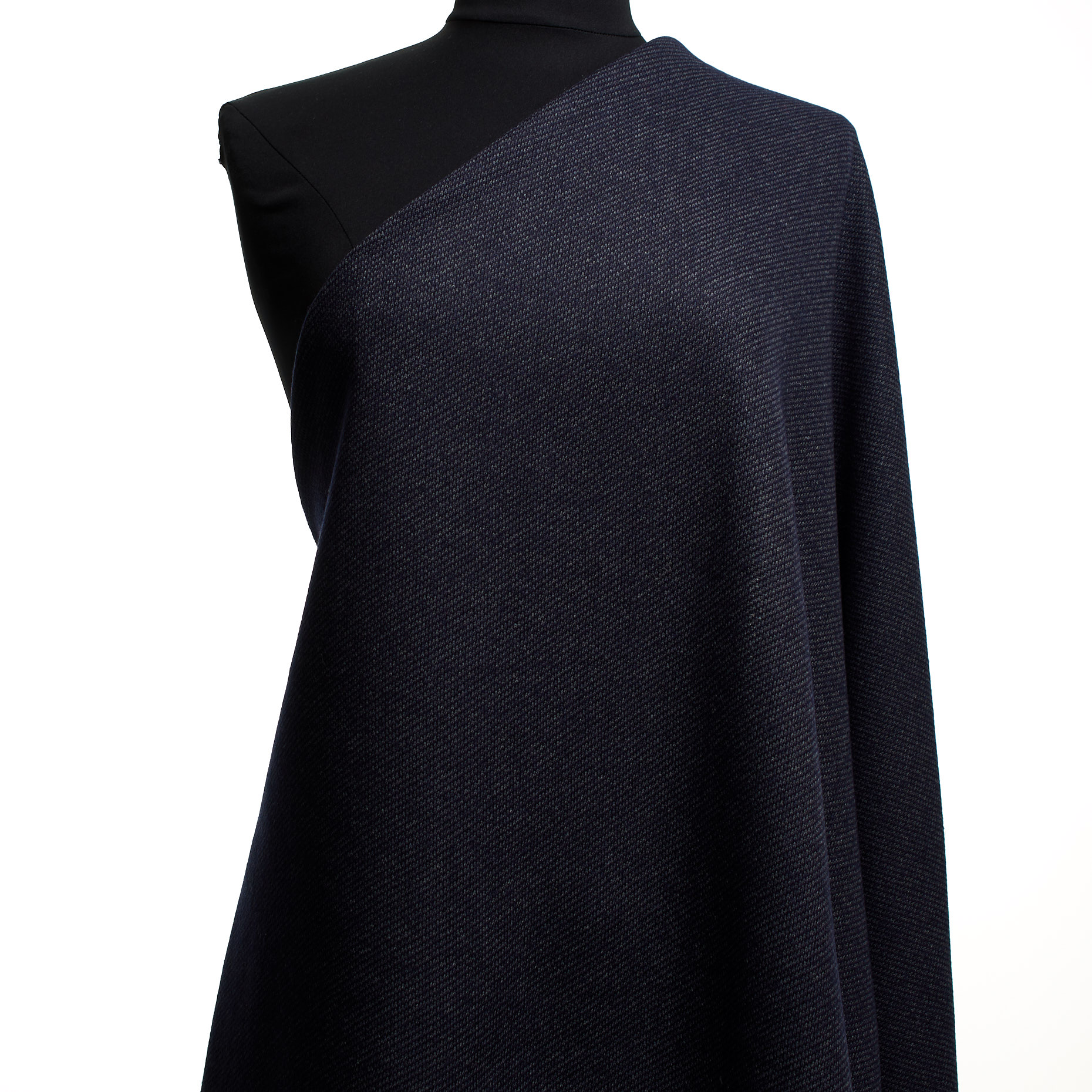 Трикотаж, Двойной, Смесовая шерсть, Inkwell (F000044296) - Манекен