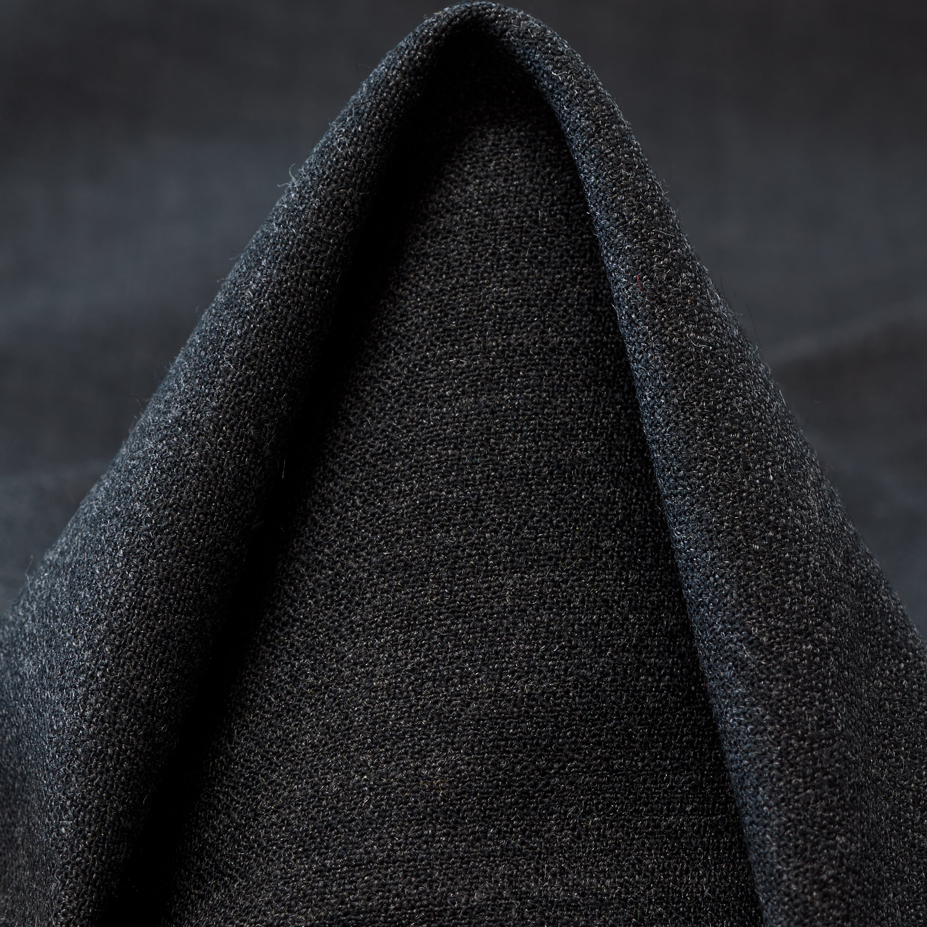 CRÊPE, WOOL BLEND, MELANGE, BLACKENED PEARL (F000036426)