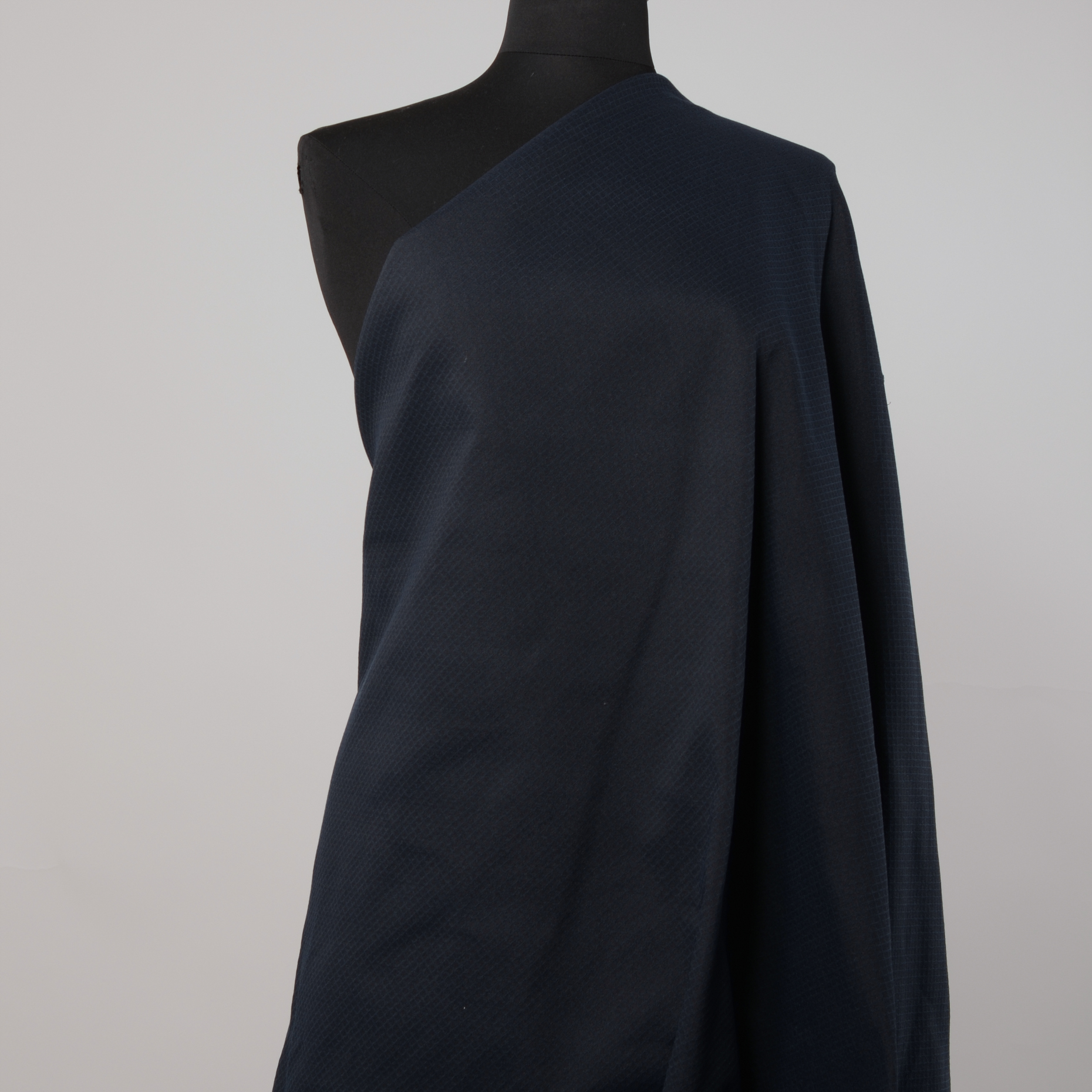 Jersey, Jacquard, Micro Design, Dark Blue (F000023770) - Schaufensterpuppe