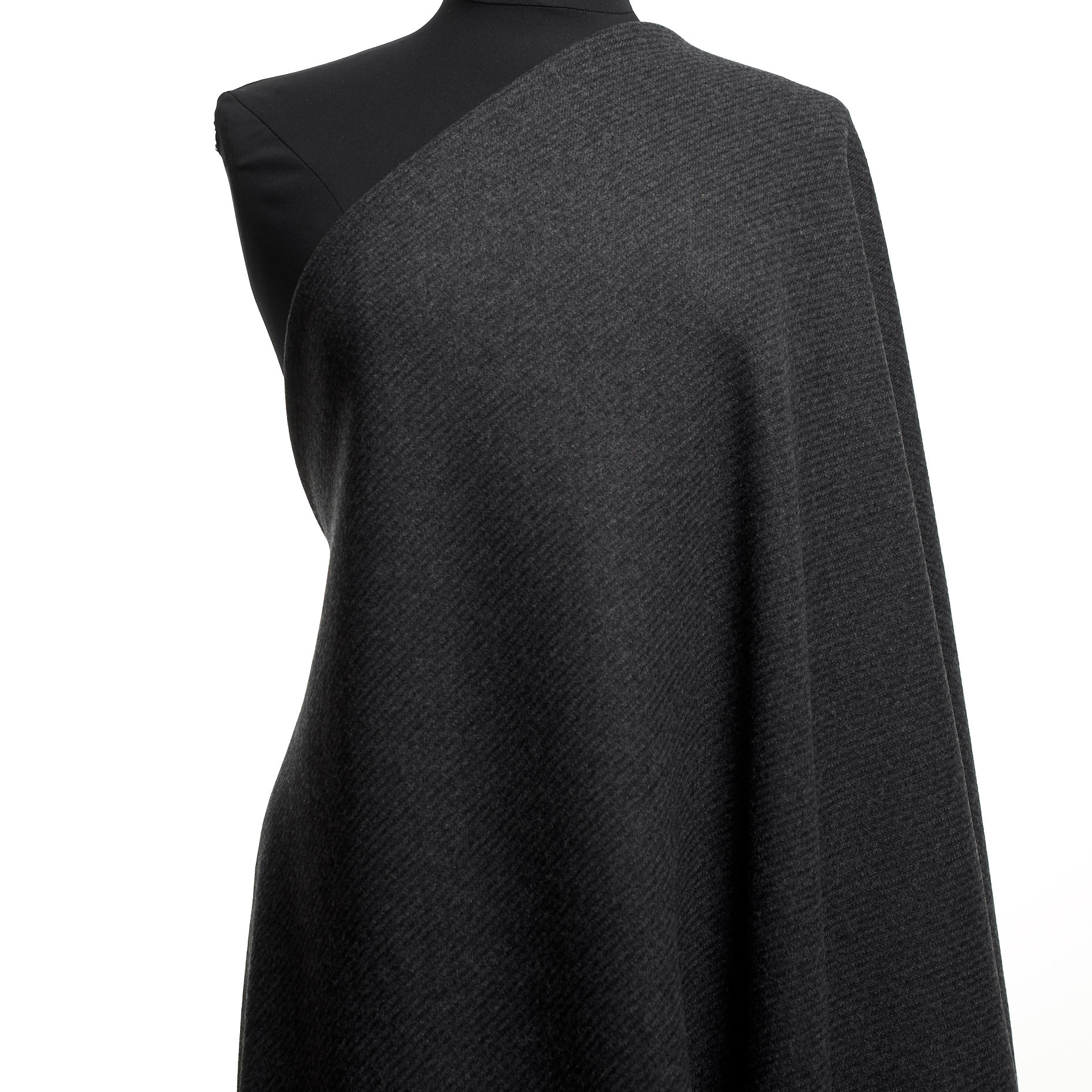 Tricot, Wool, Algodón Mix, Asphalt (F000036583) - Maniquí