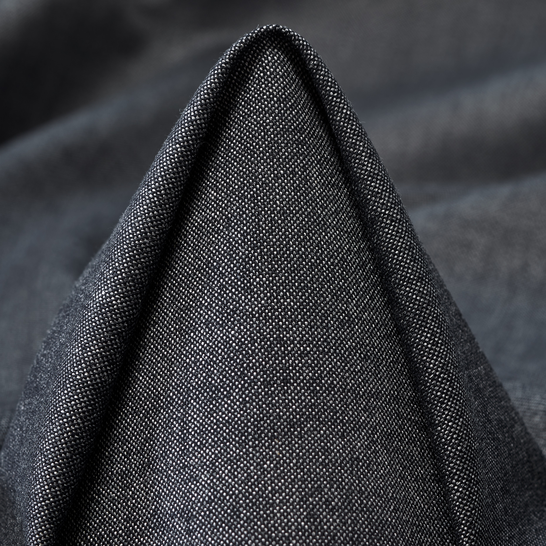 TWILL, WOOL, COTTON BLEND, ASPHALT (F000047612)