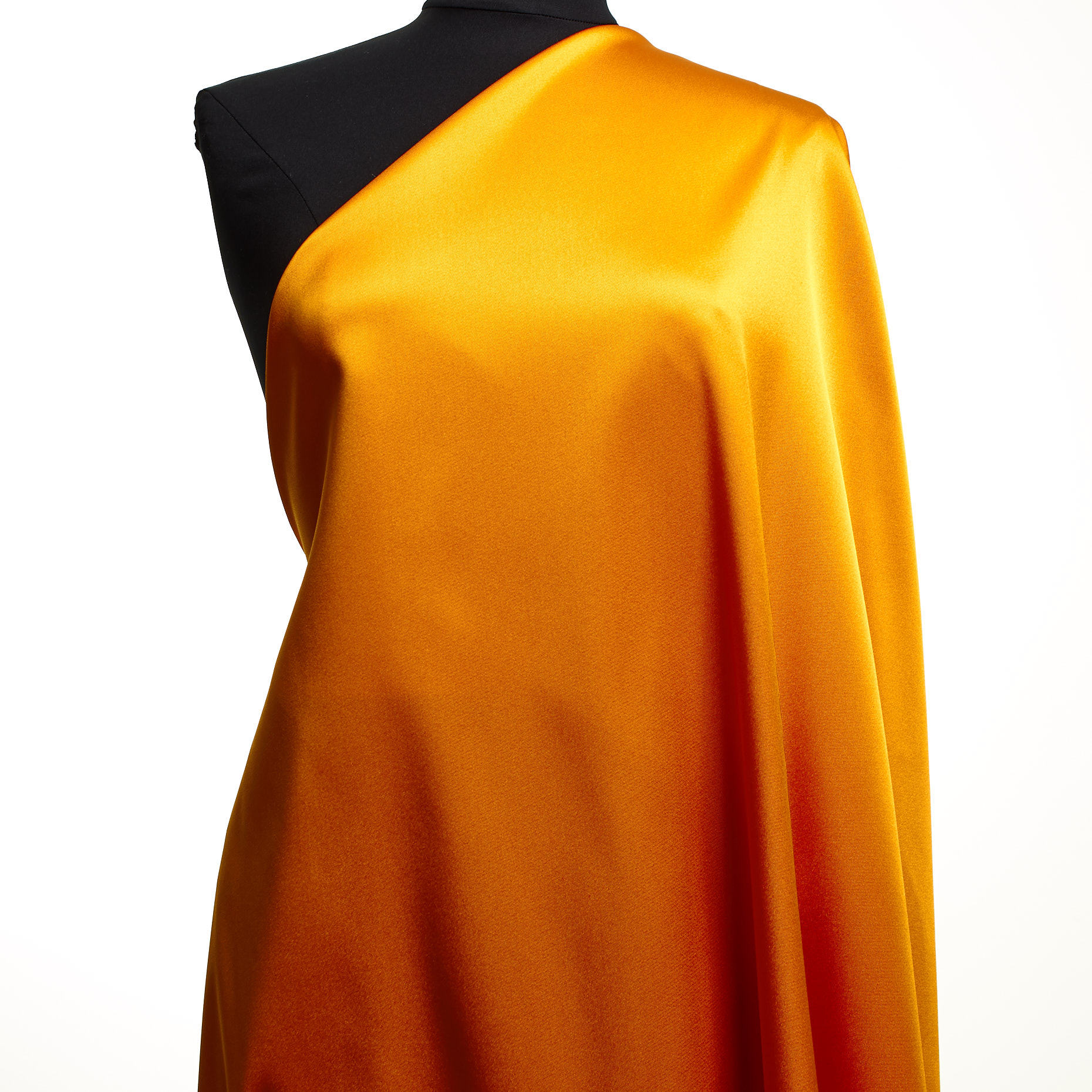 SILK, TWILL, KUMQUAT (F000002422) - Mannequin