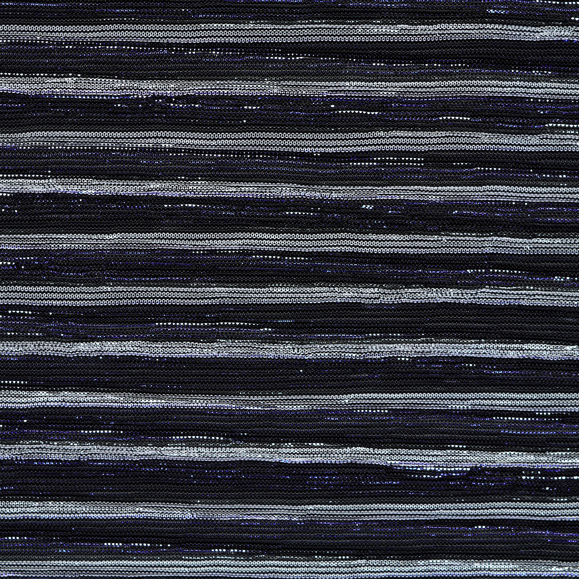 Jersey, Lúrex, Chatoyant, True Blue&Silver (F000037512) - Tissage
