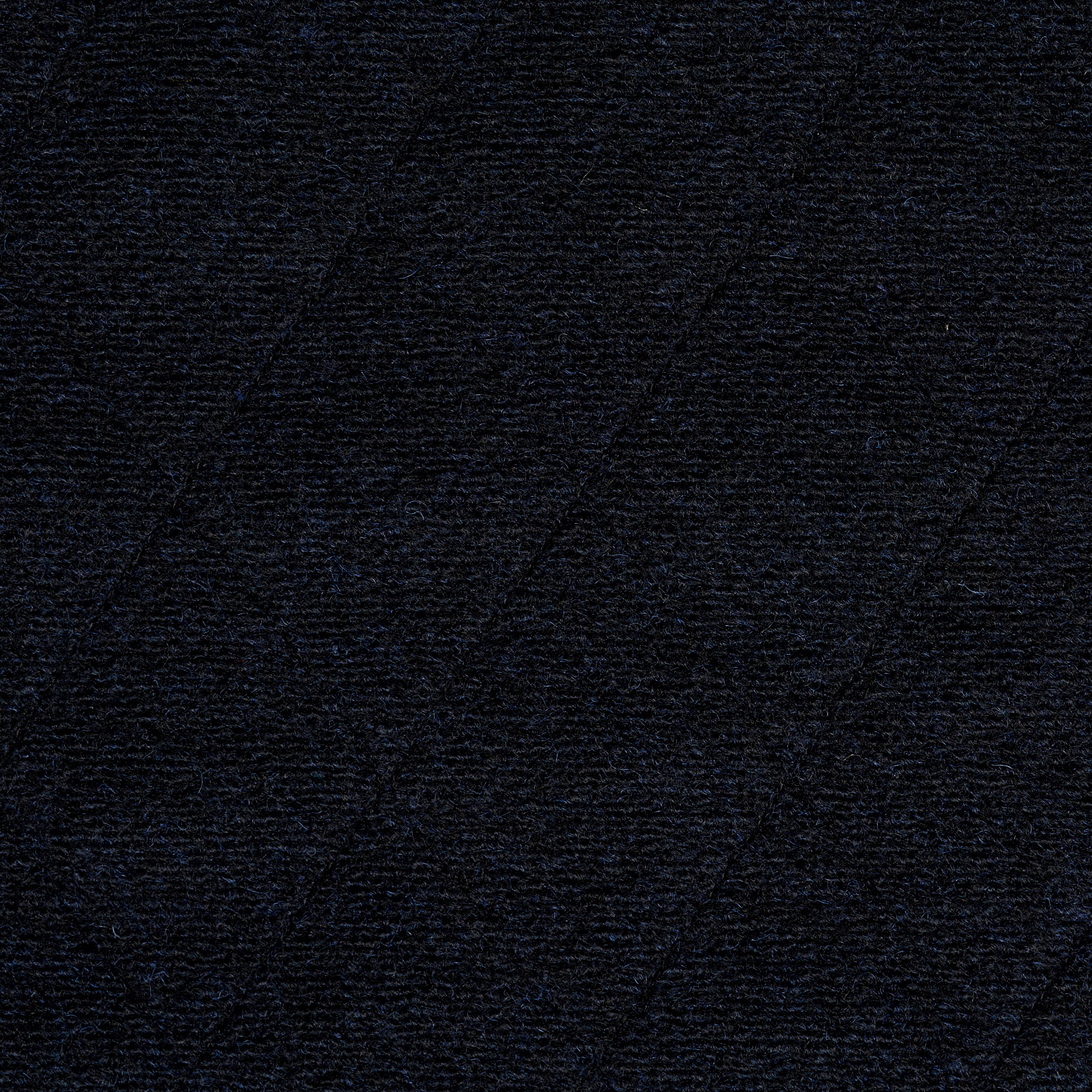 WOOL BLEND, QUILTED, MELANGE, BLUE NIGHTS (F000044664) - Texture