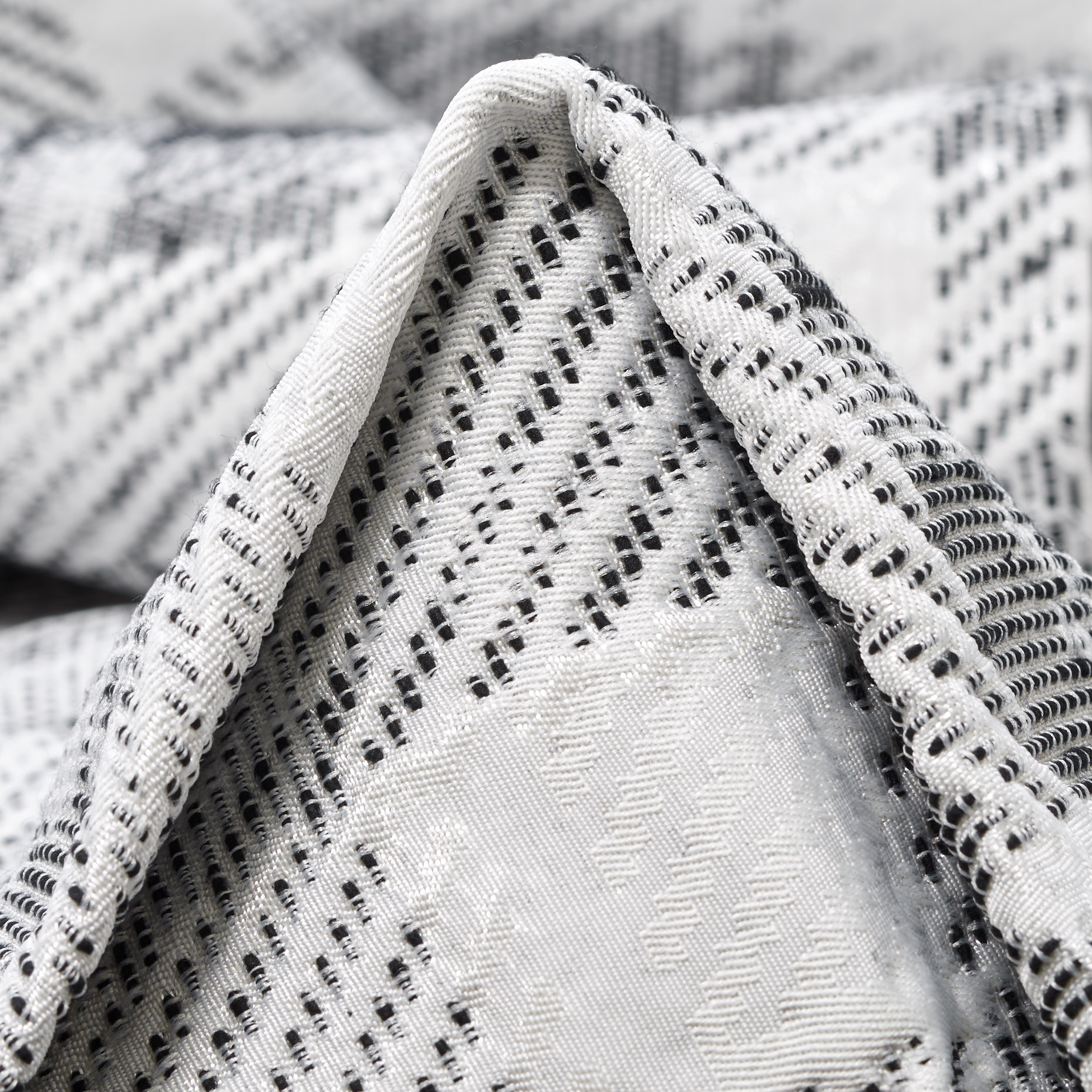 Jacquard, Lúrex, Reluciente, Bone White&Silver (F000031284)