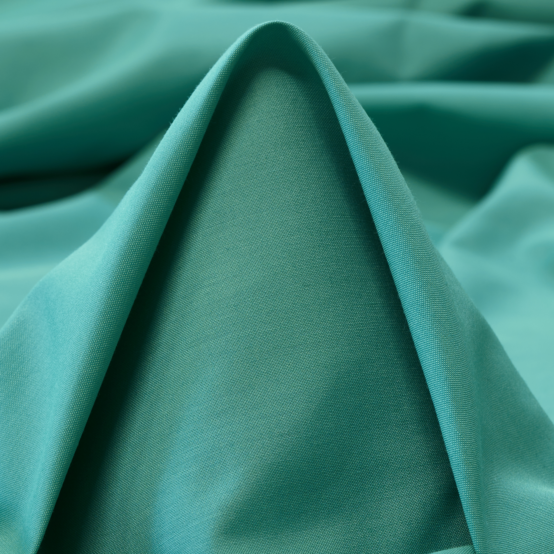 POPLIN, COTTON, DUSTY TURQUOISE (F000034289)