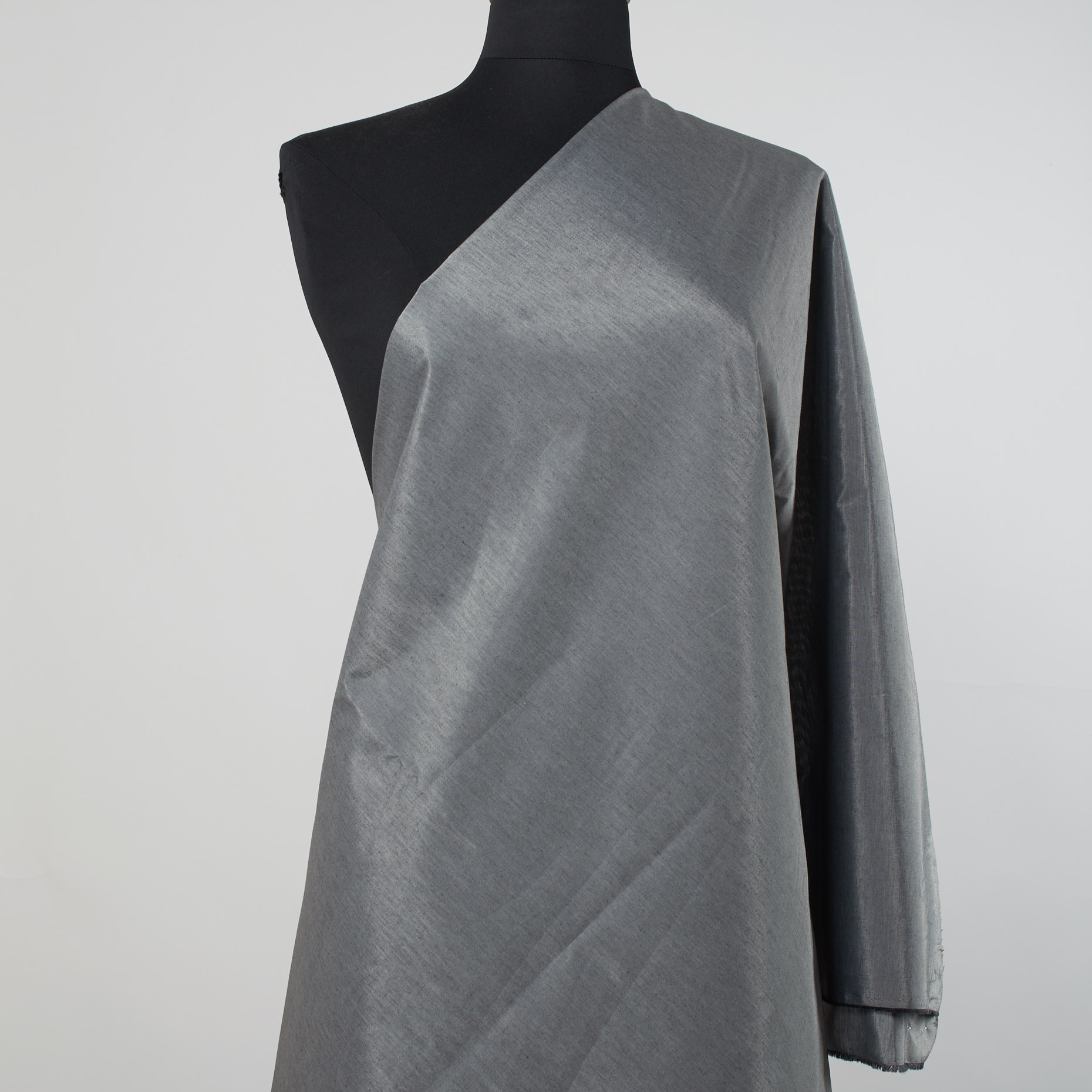 Futter, Baumwolle, Sharkskin (F000019082) - Schaufensterpuppe