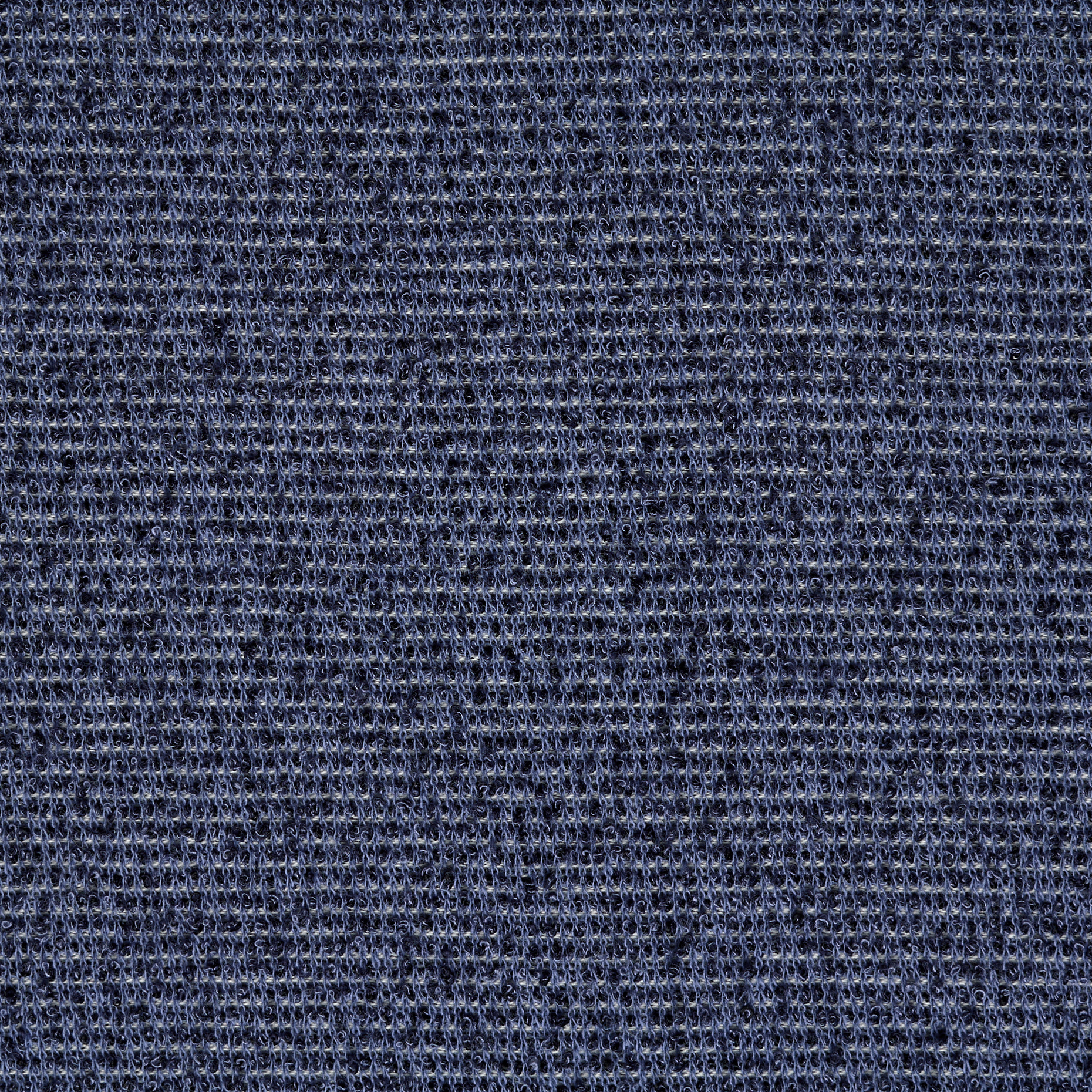 Трикотаж, Букле, Хлопок, Blue Indigo (F000047347) - Ткань