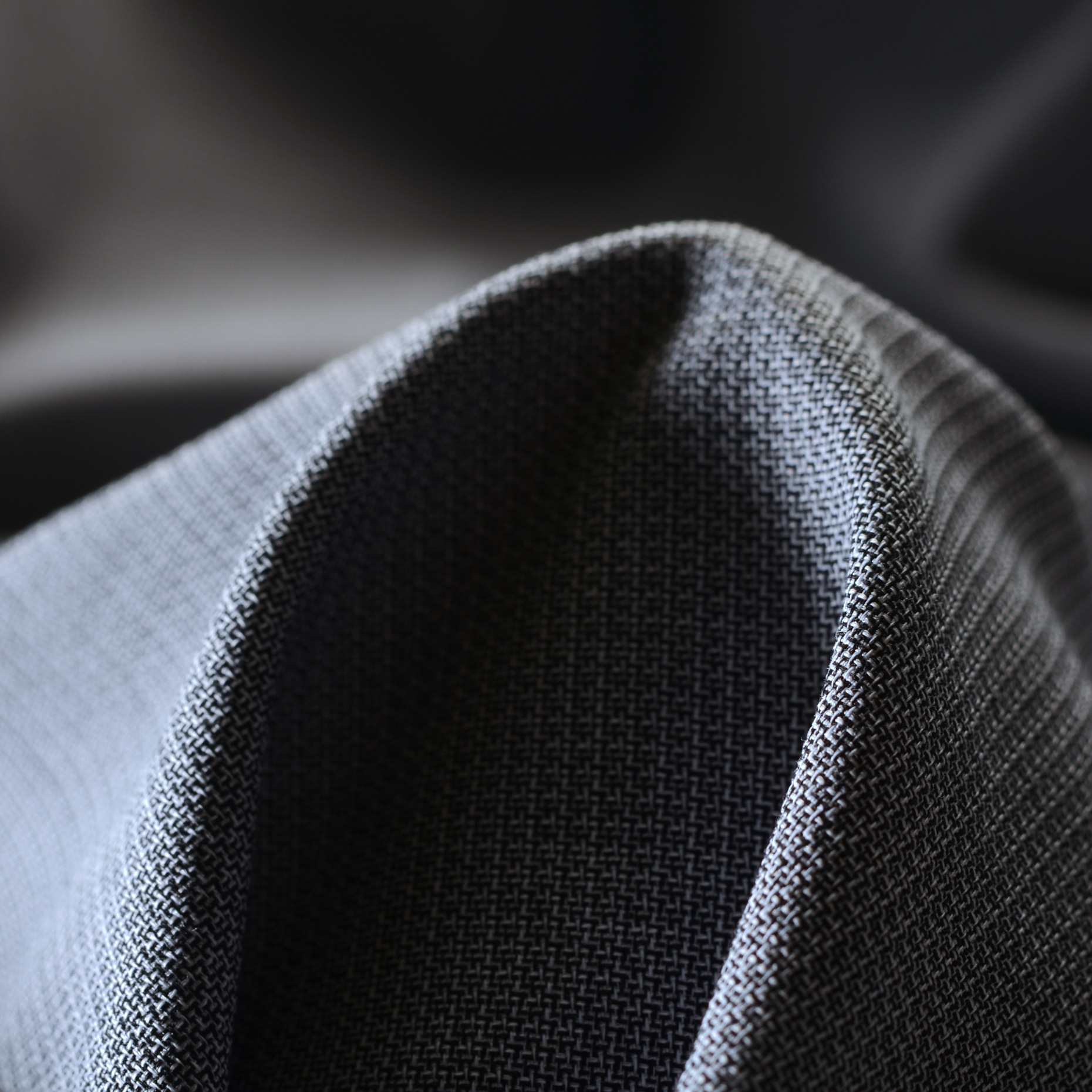 COTTON, MICRO DESIGN, ELASTIC, BLUE NIGHTS&SNOW WHITE (F0001802)