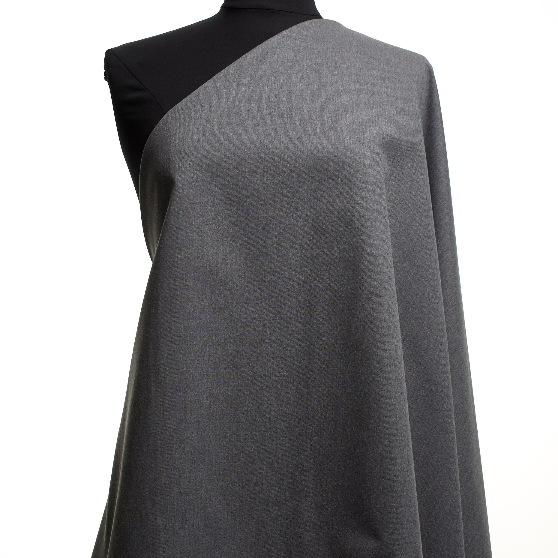 Twill, Baumwolle, Steel Gray (F000044871) - Schaufensterpuppe