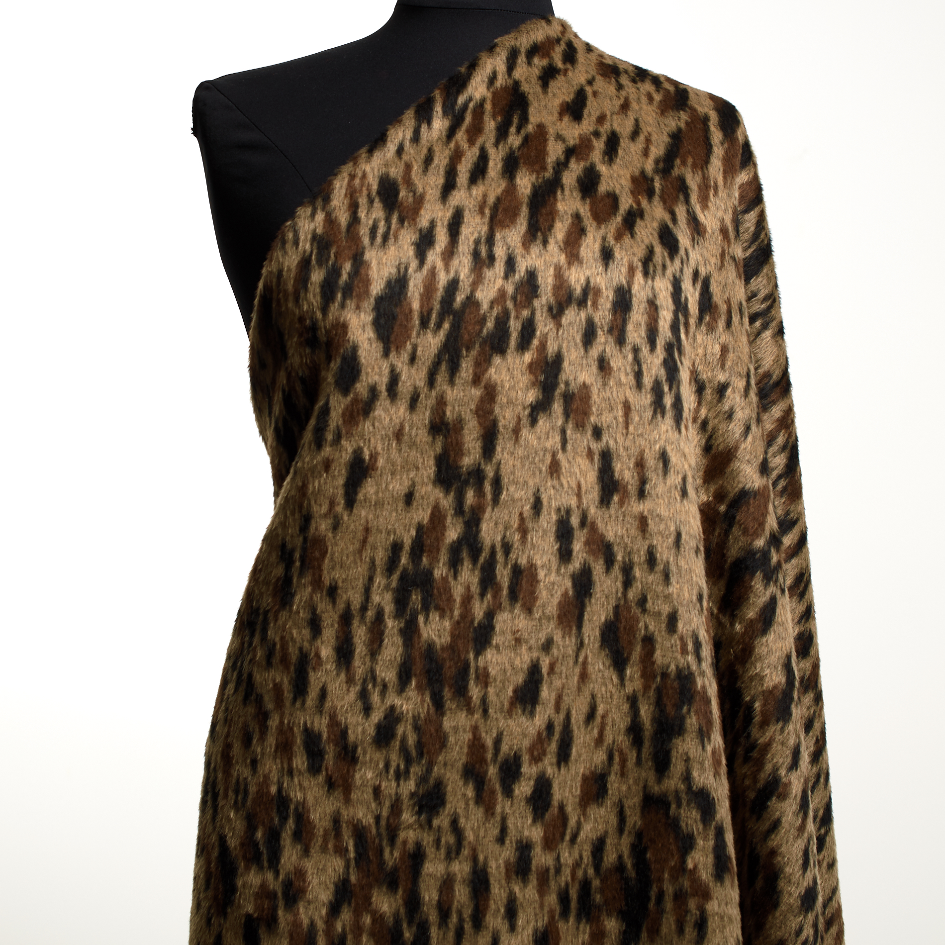 Żakard, Mieszanka wełny, Animal, Irish Cream&Chocolate (F000035300) - Manekin