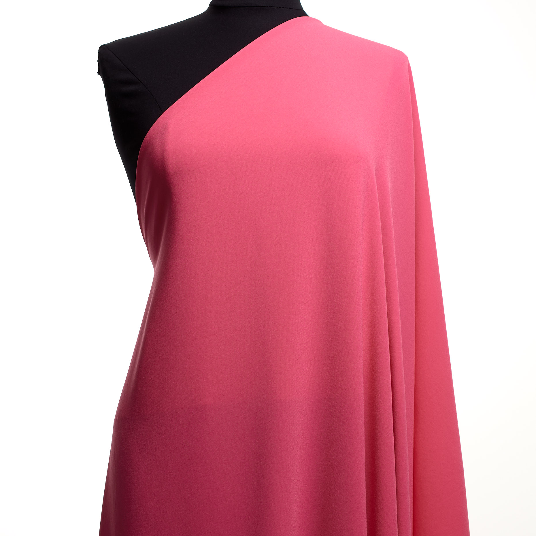 CRÊPE, SATIN, TRIACETATE, PINK SUNSET (F000043034) - Mannequin