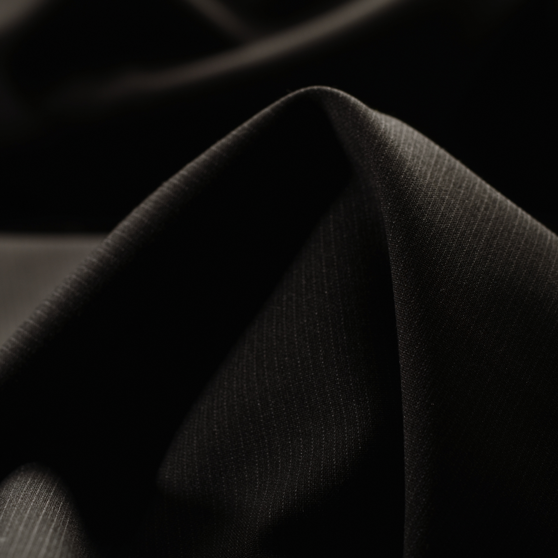 TECHNO STRETCH, PINSTRIPES, CAVIAR (F000016272)