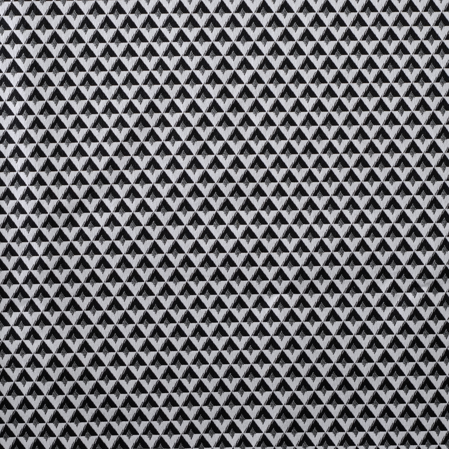 JACQUARD, COTTON, GEOMETRIC DESIGN, BRILLIANT WHITE&BLACK BEAUTY (F000022209) - Texture