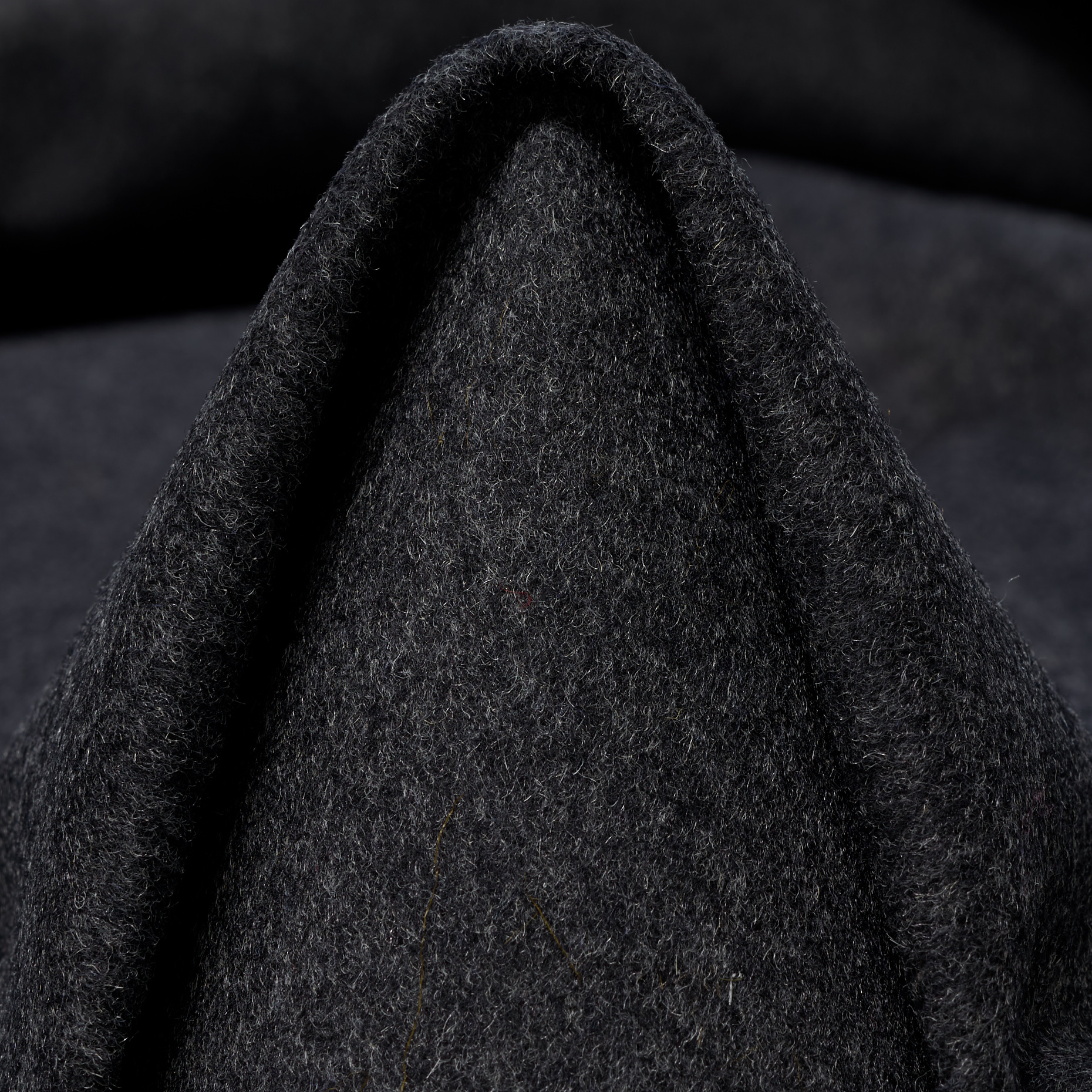 FLANNEL, VIRGIN WOOL, CASHMERE BLEND, IRON GATE (F000046498)