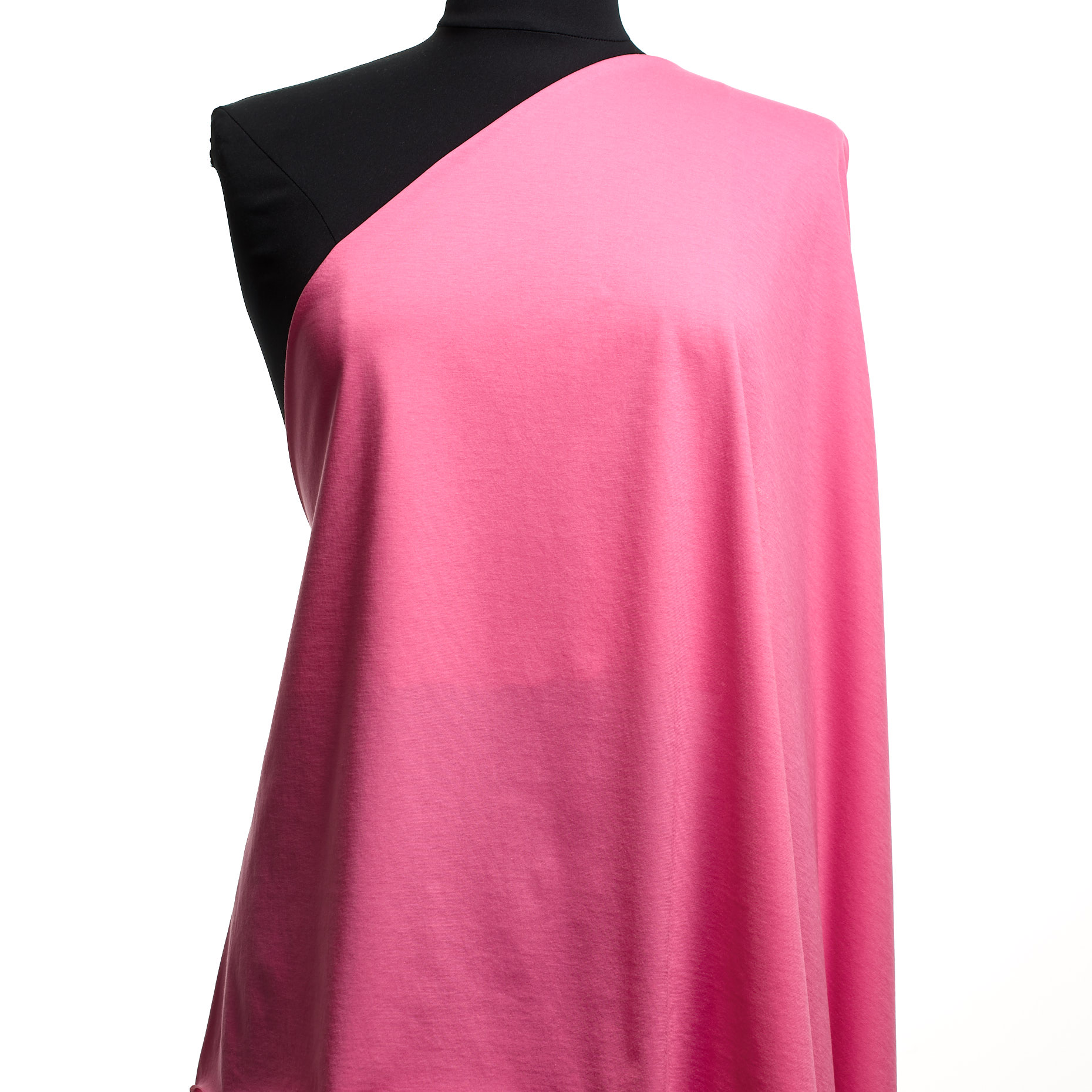 SINGLE JERSEY, COTTON, AURORA PINK (F000046298) - Mannequin