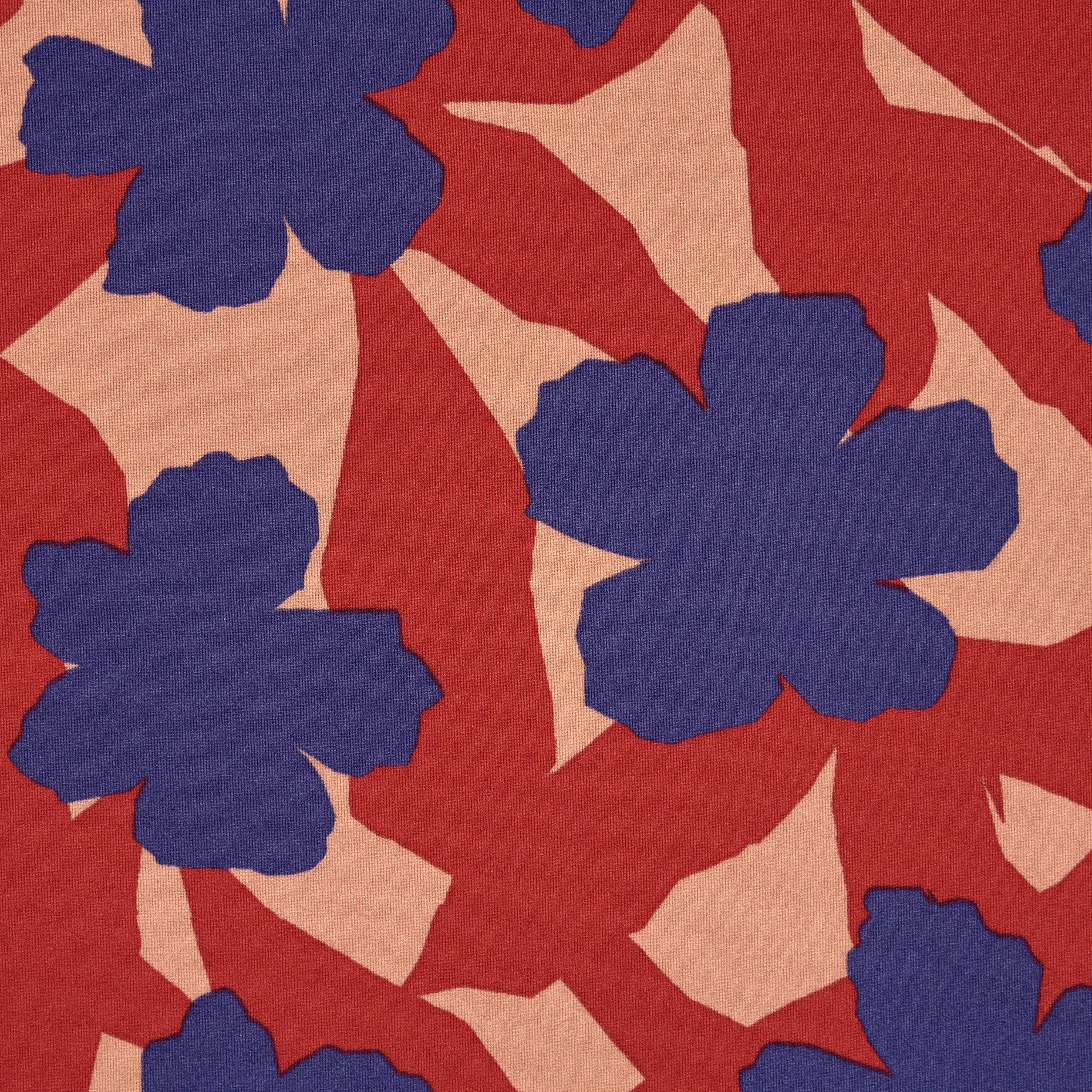 Трикотаж, Цветы, Multicolor (F000034954) - Ткань