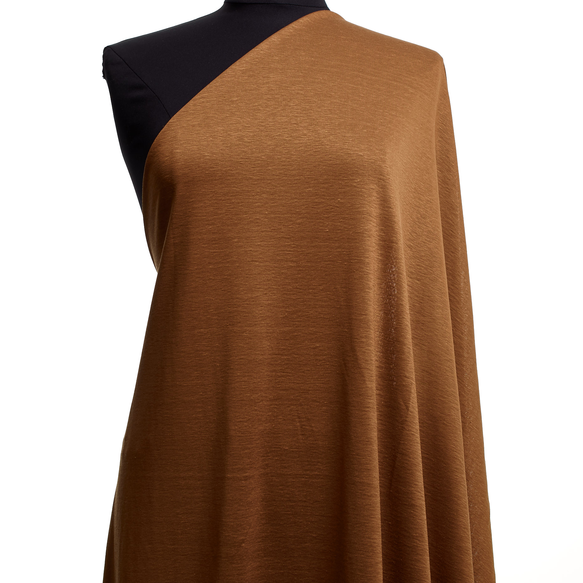 Single Jersey, Lin, Caramel (F000042924) - Mannequin