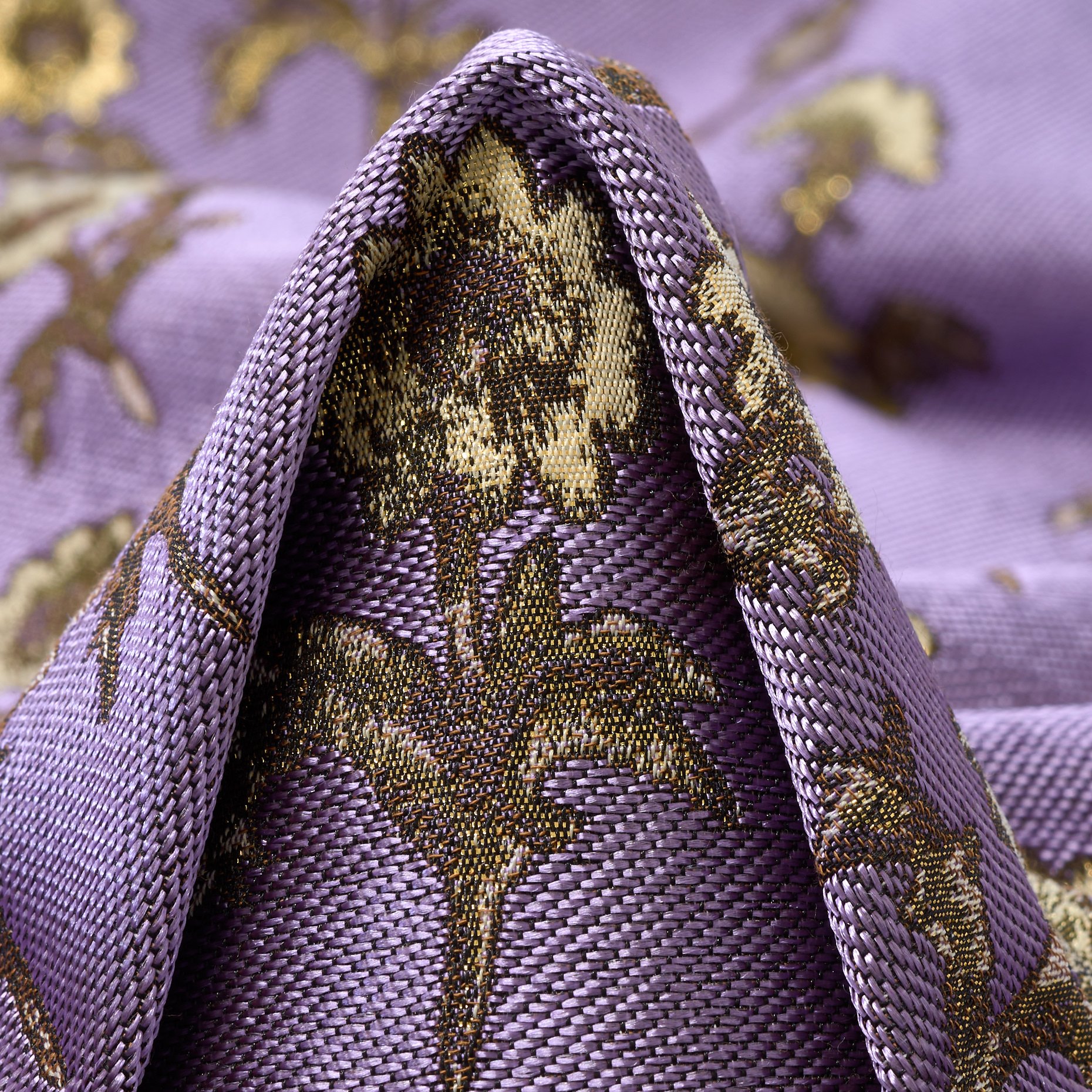 JACQUARD, ACETATE, FLORAL, VIOLA (P000004790)