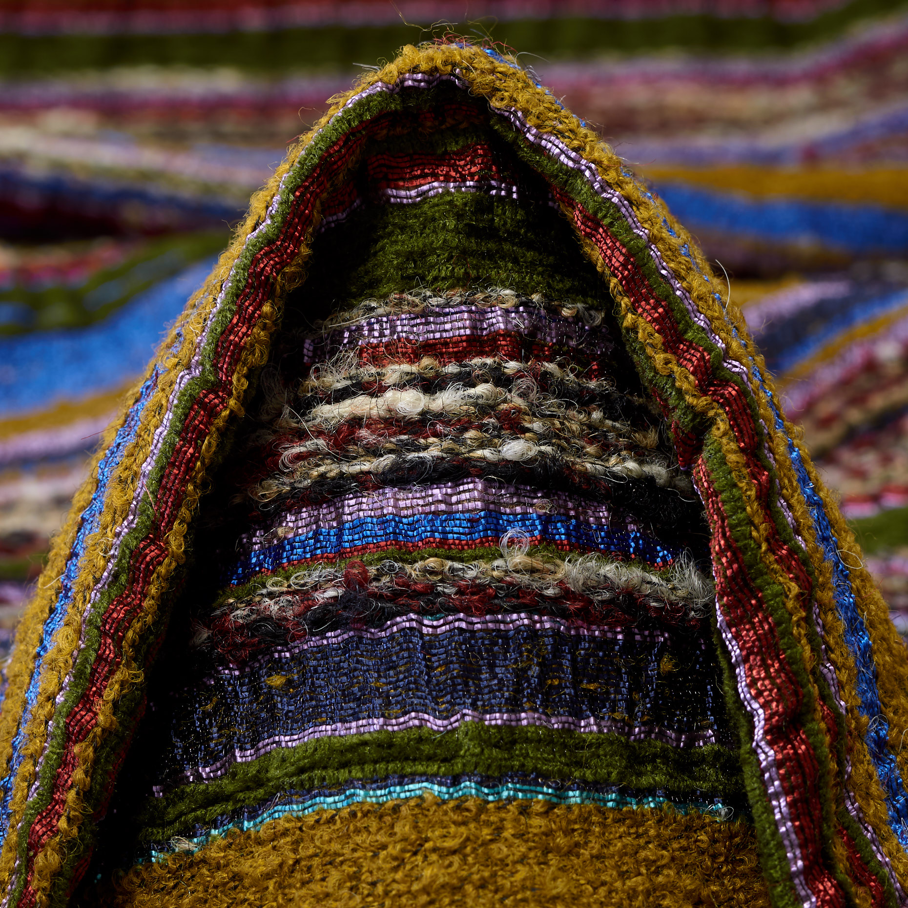 CHANEL, WOOL BLEND, LUREX, CAPULET OLIVE (P000003480)