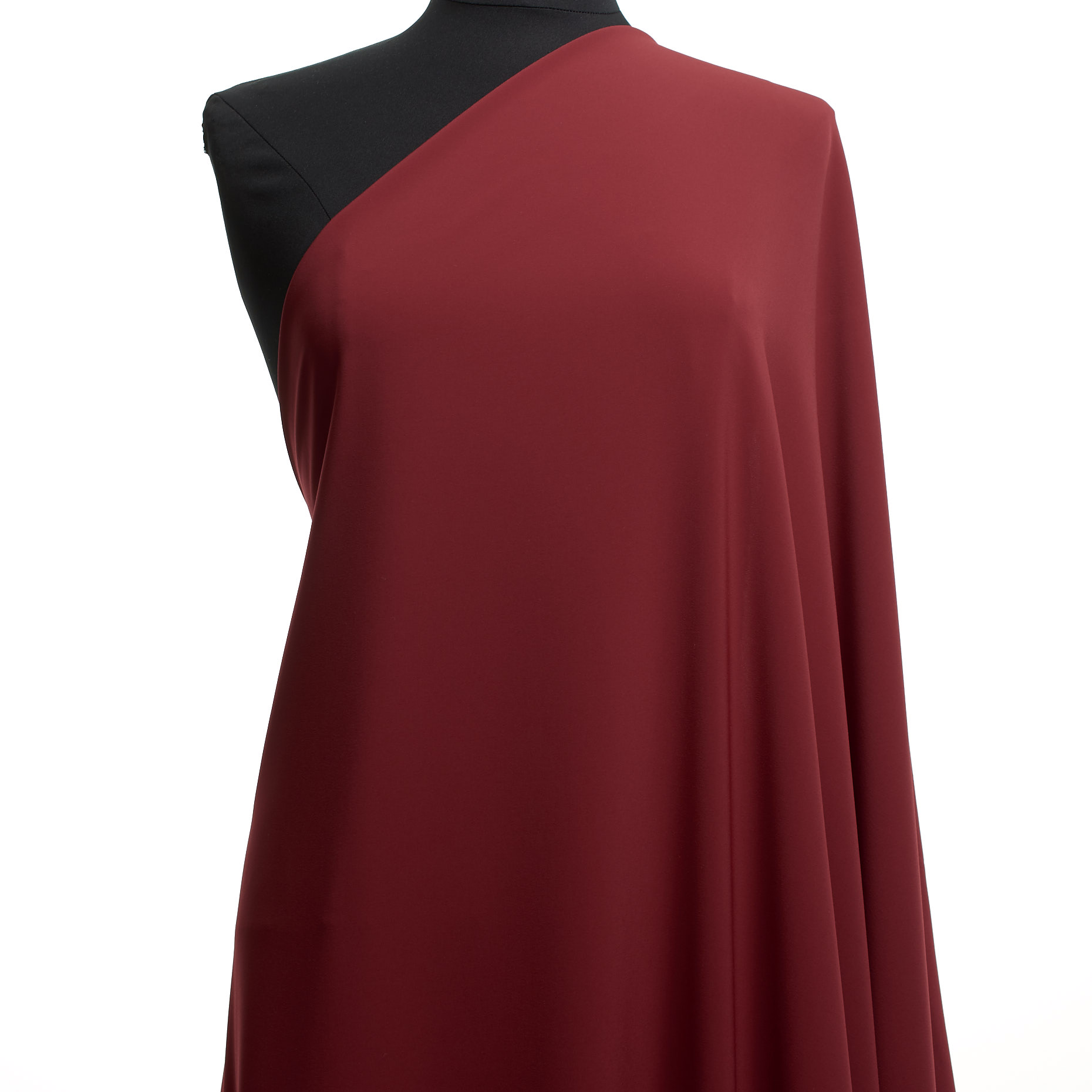 CRÊPE, ELASTIC, MERLOT (F000040613) - Mannequin