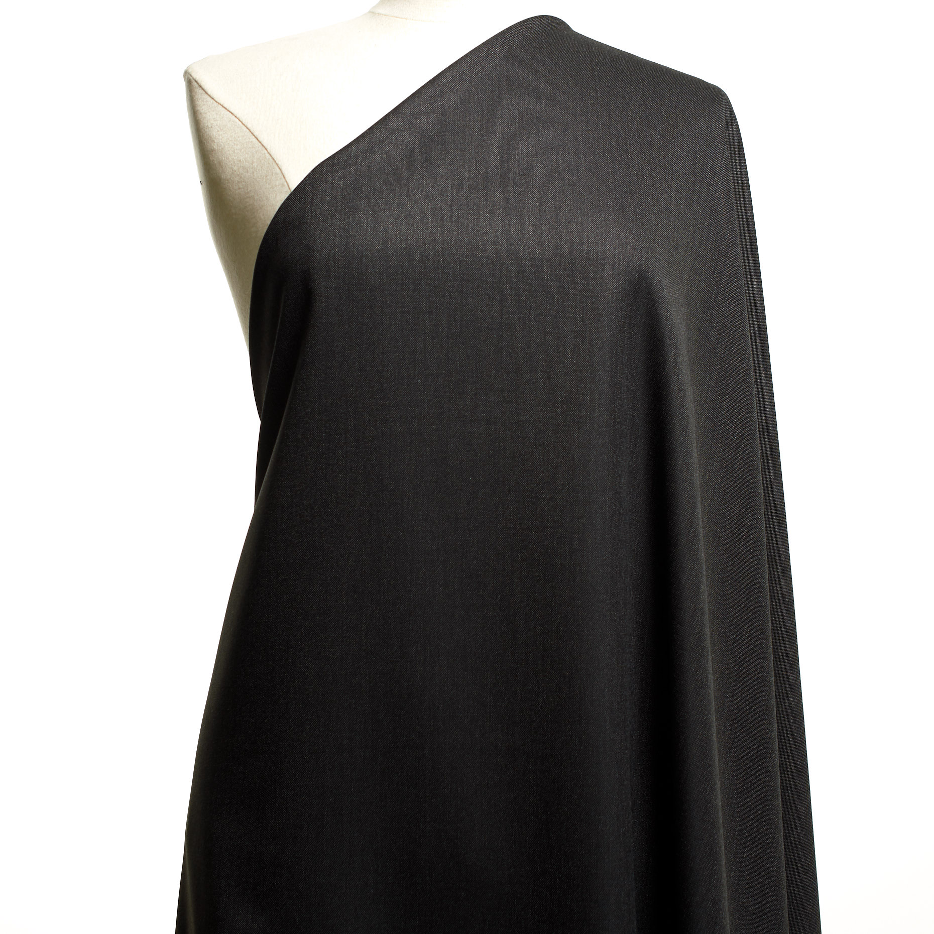 VISCOSE BLEND, MELANGE, PAVEMENT (F000034280) - Mannequin