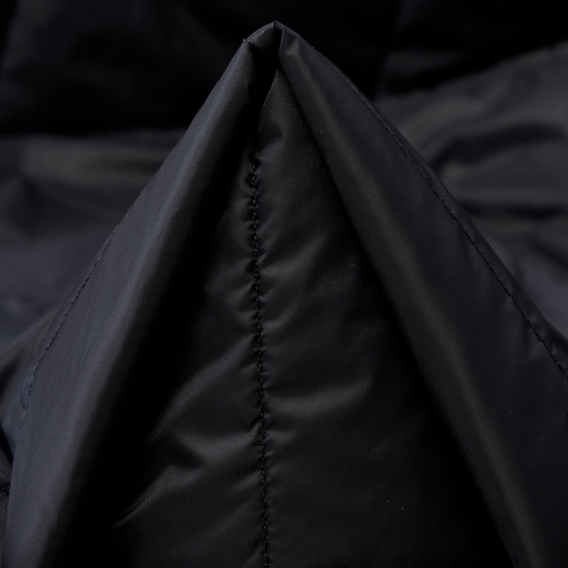 QUILTED, RAVEN BLACK