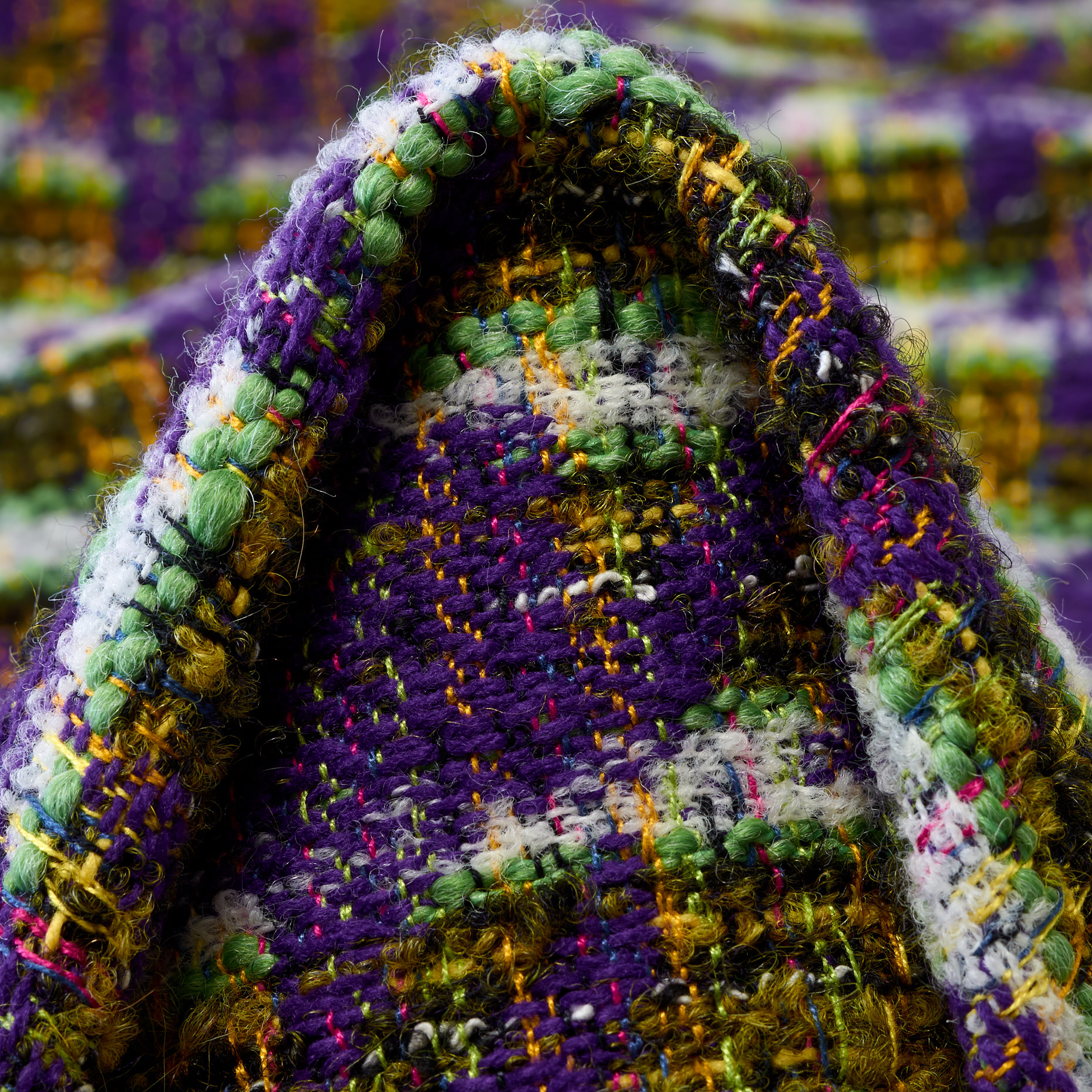 BOUCLÉ, CHANEL, HYACINTH&LETTUCE GREEN (P000002880)