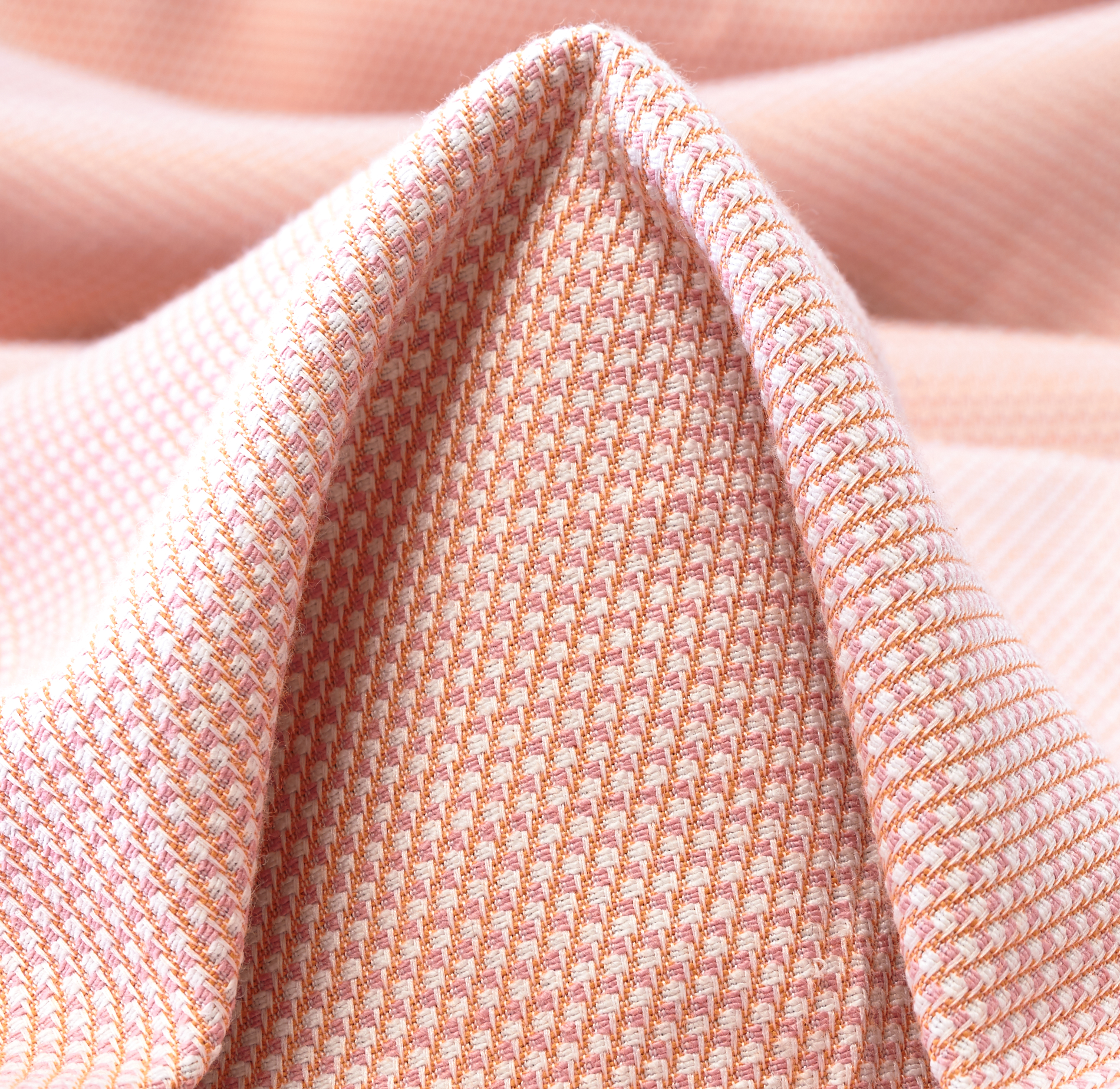 JACQUARD, COTTON, ELASTIC, TERRA COTTA (F000034521)