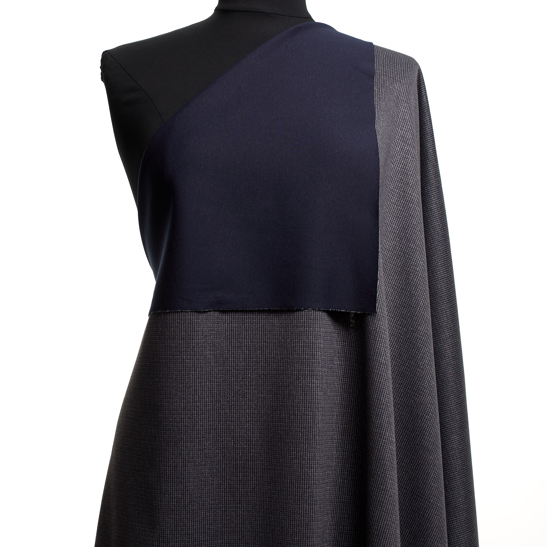 JERSEY, COTTON BLEND, MELANGE, SKYROCKET (F000044339) - Mannequin