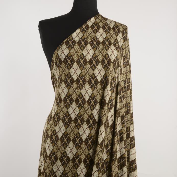 Single Jersey, Stampato, Cappuccino (F000027310) - Manichino