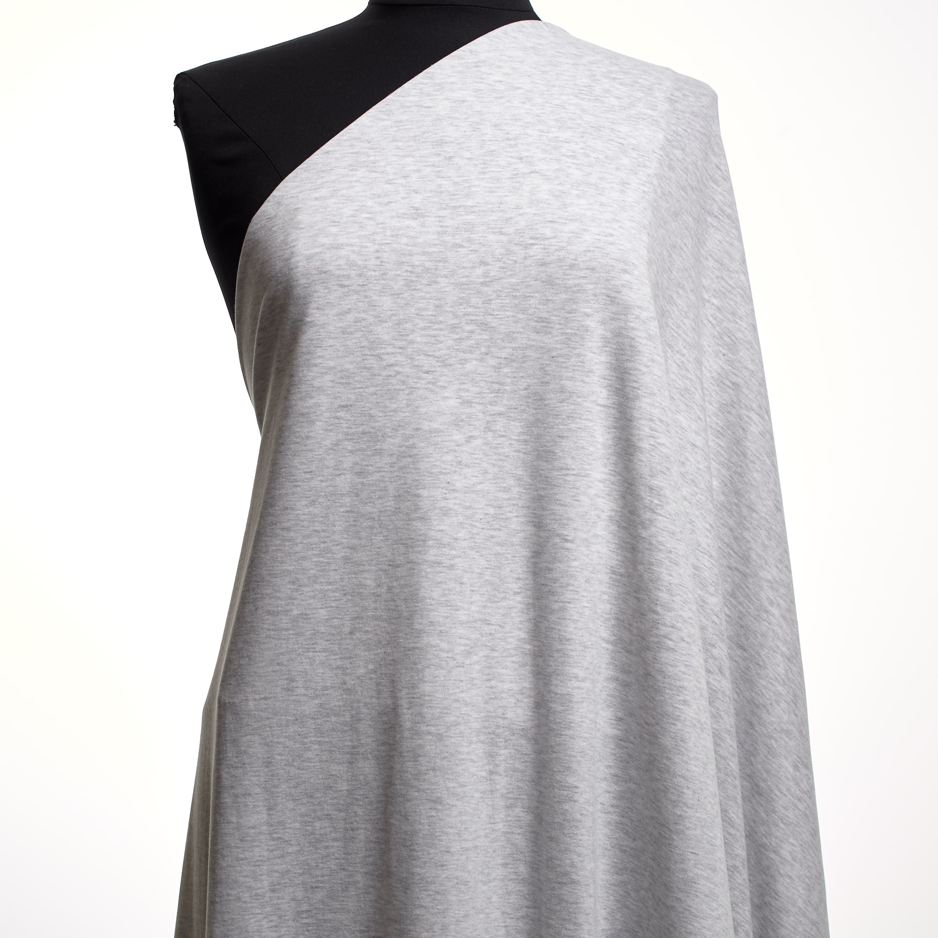 SINGLE JERSEY, COTTON, FOG (F000043229) - Mannequin