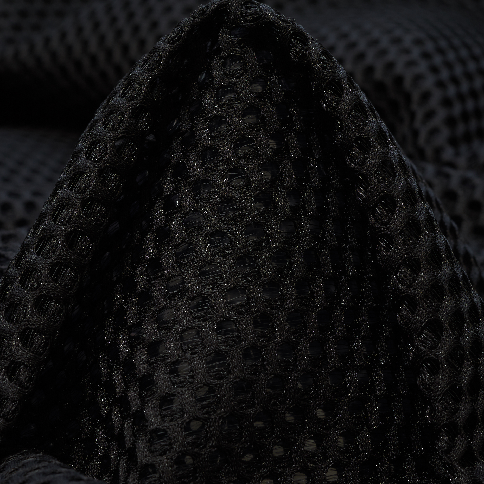 MESH, DOUBLE, RAVEN BLACK (F000033757)