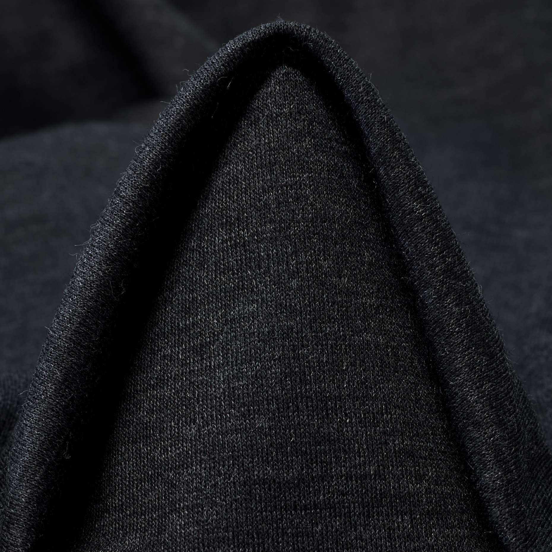 Jersey, Lana Vergine, Melange, Asphalt (F000045193)