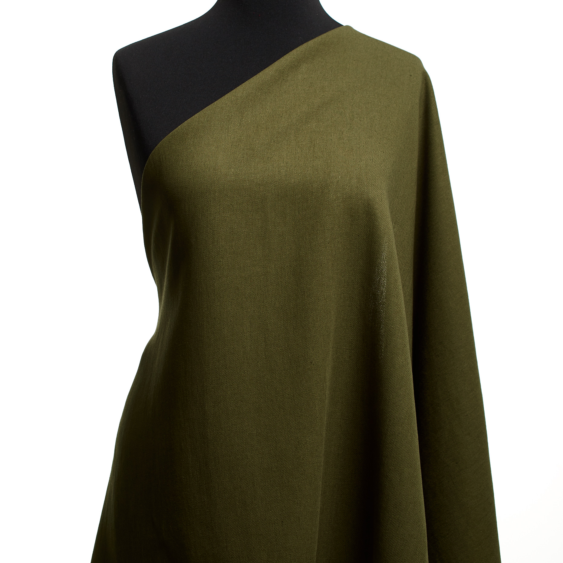 TWILL, LINEN, VISCOSE, CAPULET OLIVE (F000049534) - Mannequin