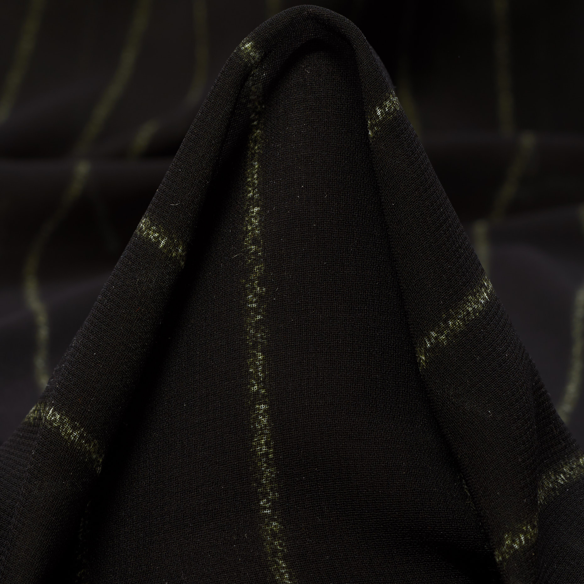 CHIFFON, STRIPES, PRINTED, ASPHALT (F000031887)