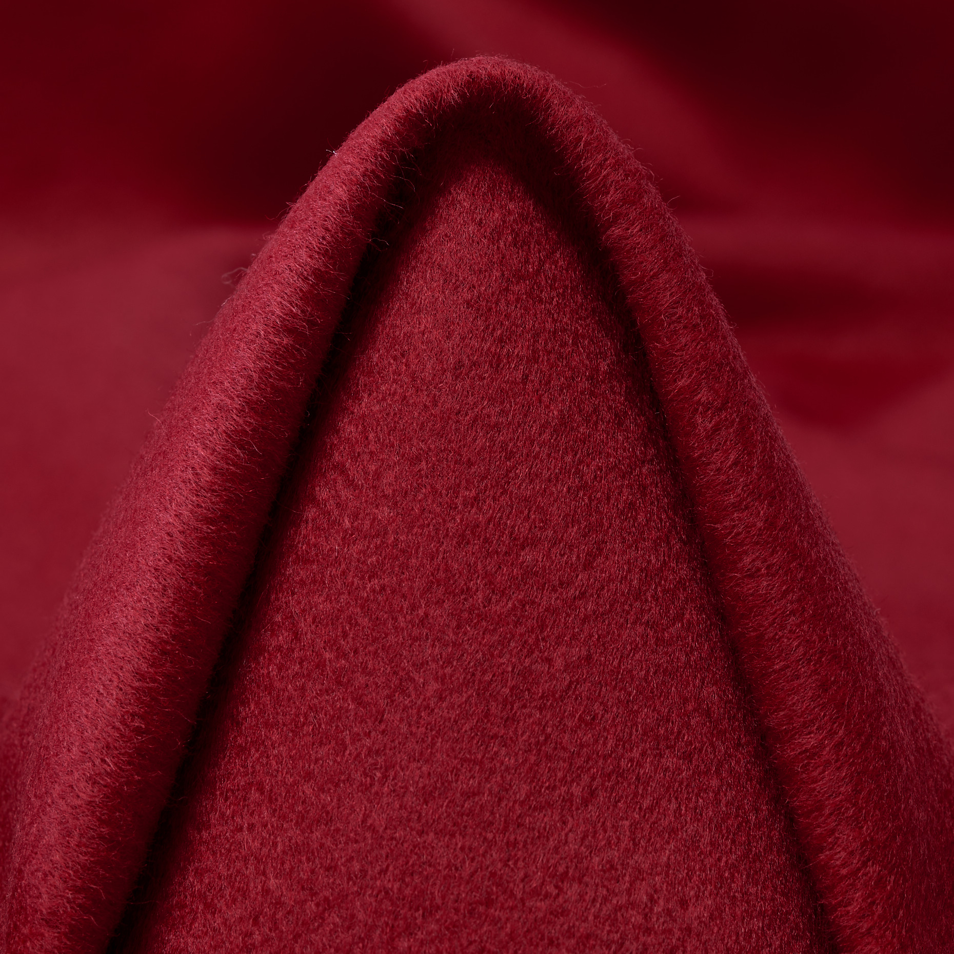 BOILED WOOL, VIRGIN WOOL, CASHMERE, SAVVY RED (F000046504)