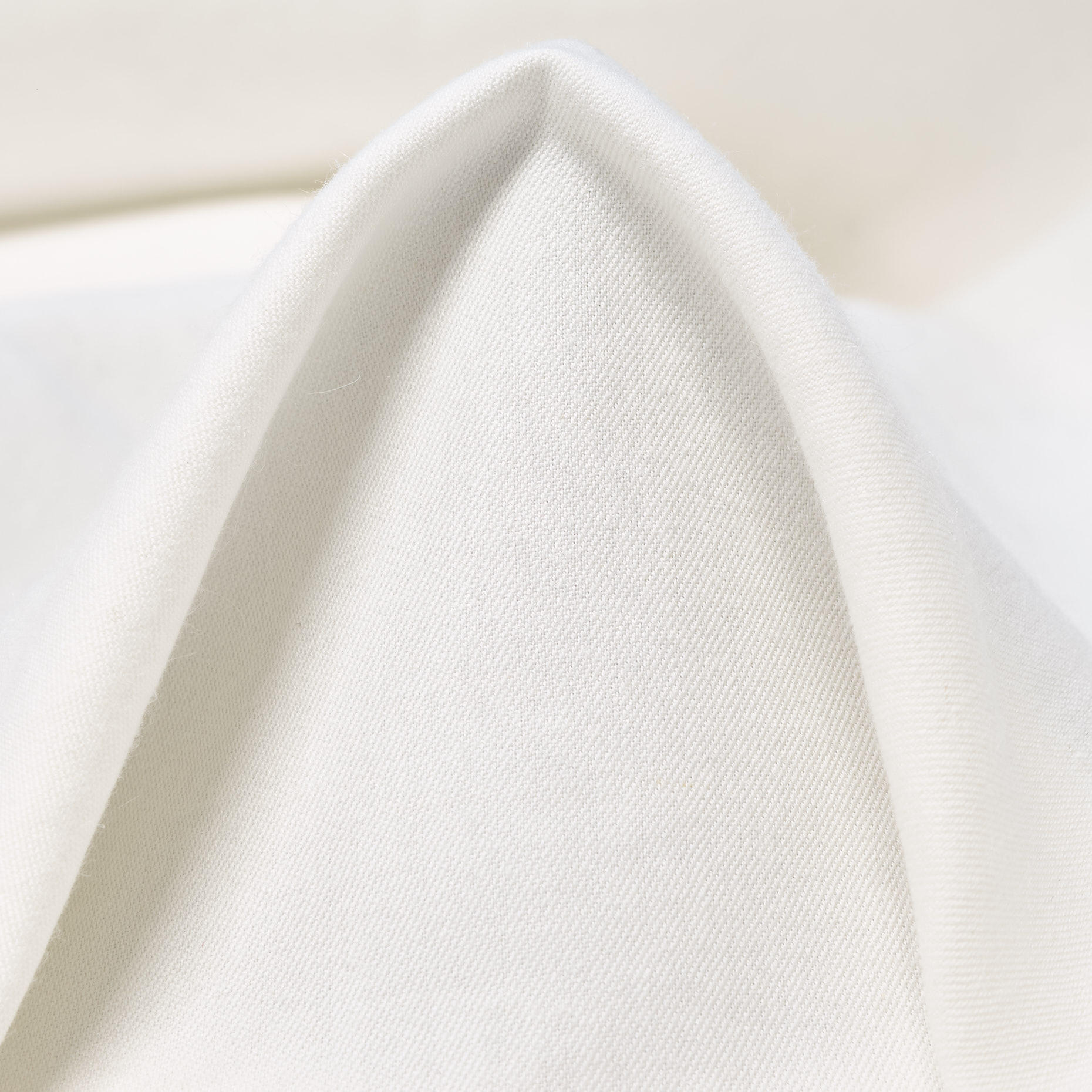 TWILL, RAMIE, COTTON, SNOW WHITE (F000037739)