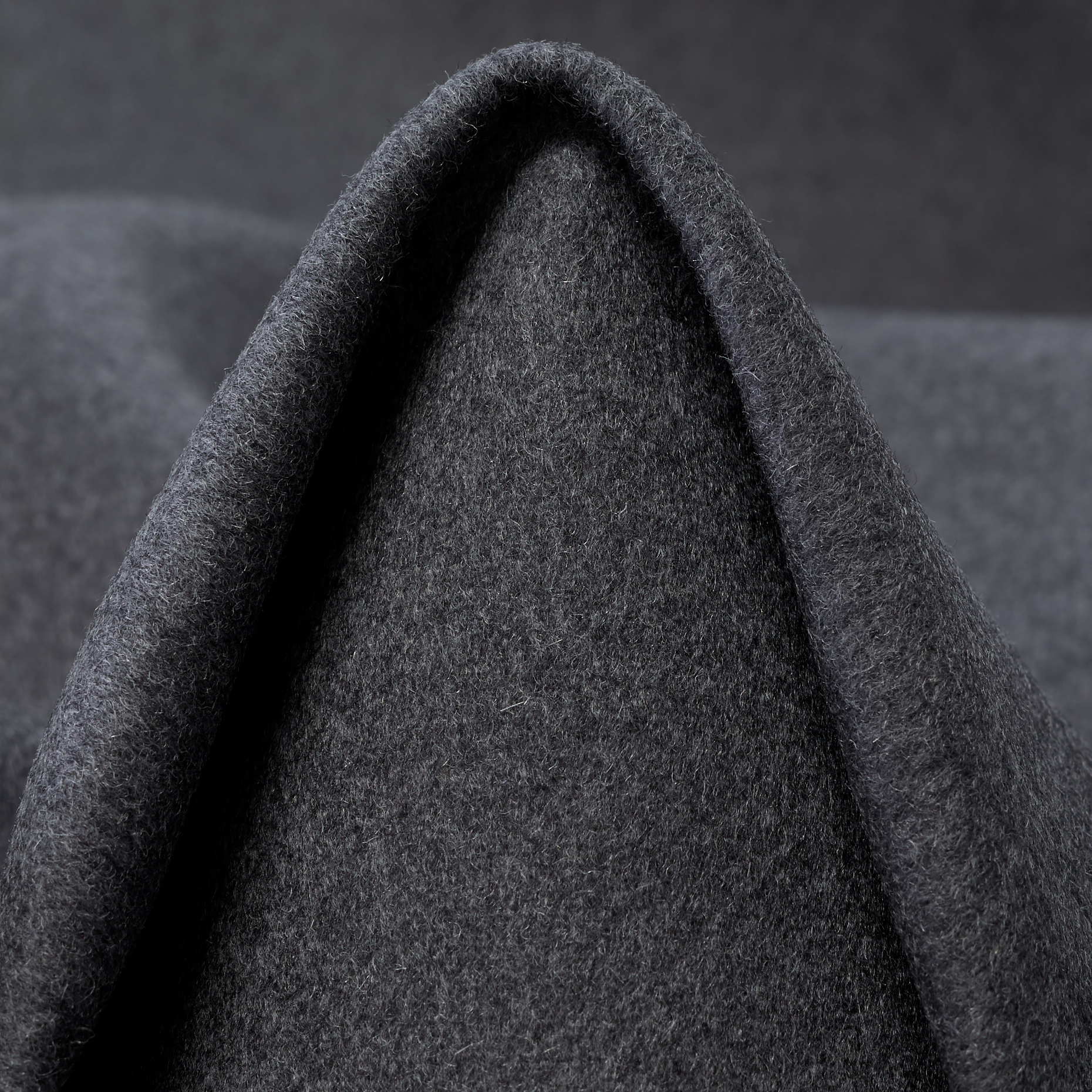 DRAP, VIRGIN WOOL, CASHMERE, IRON GATE (F000049073)