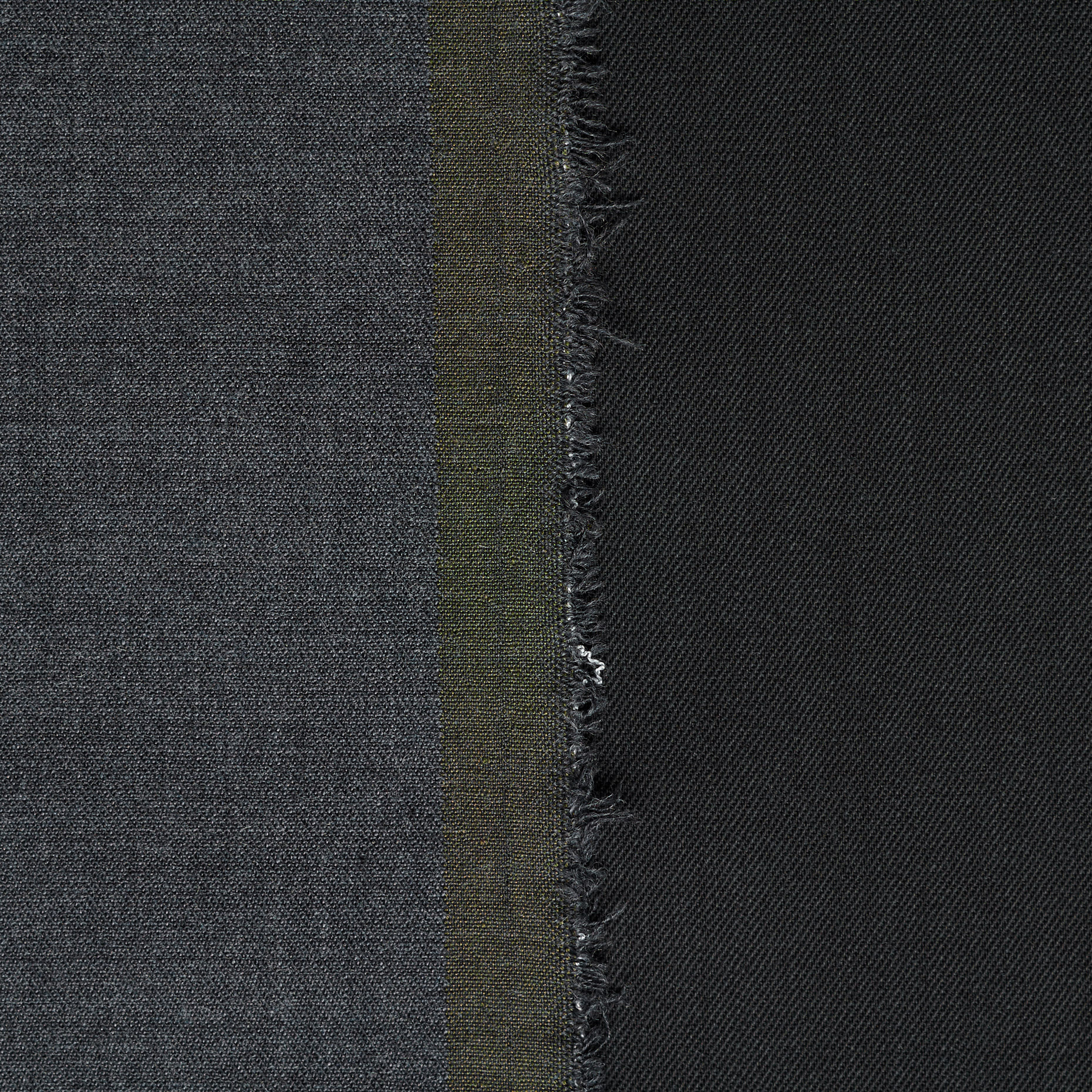 Twill, Mieszanka wełny, Stretch, Iron Gate (F000042482) - Tkana