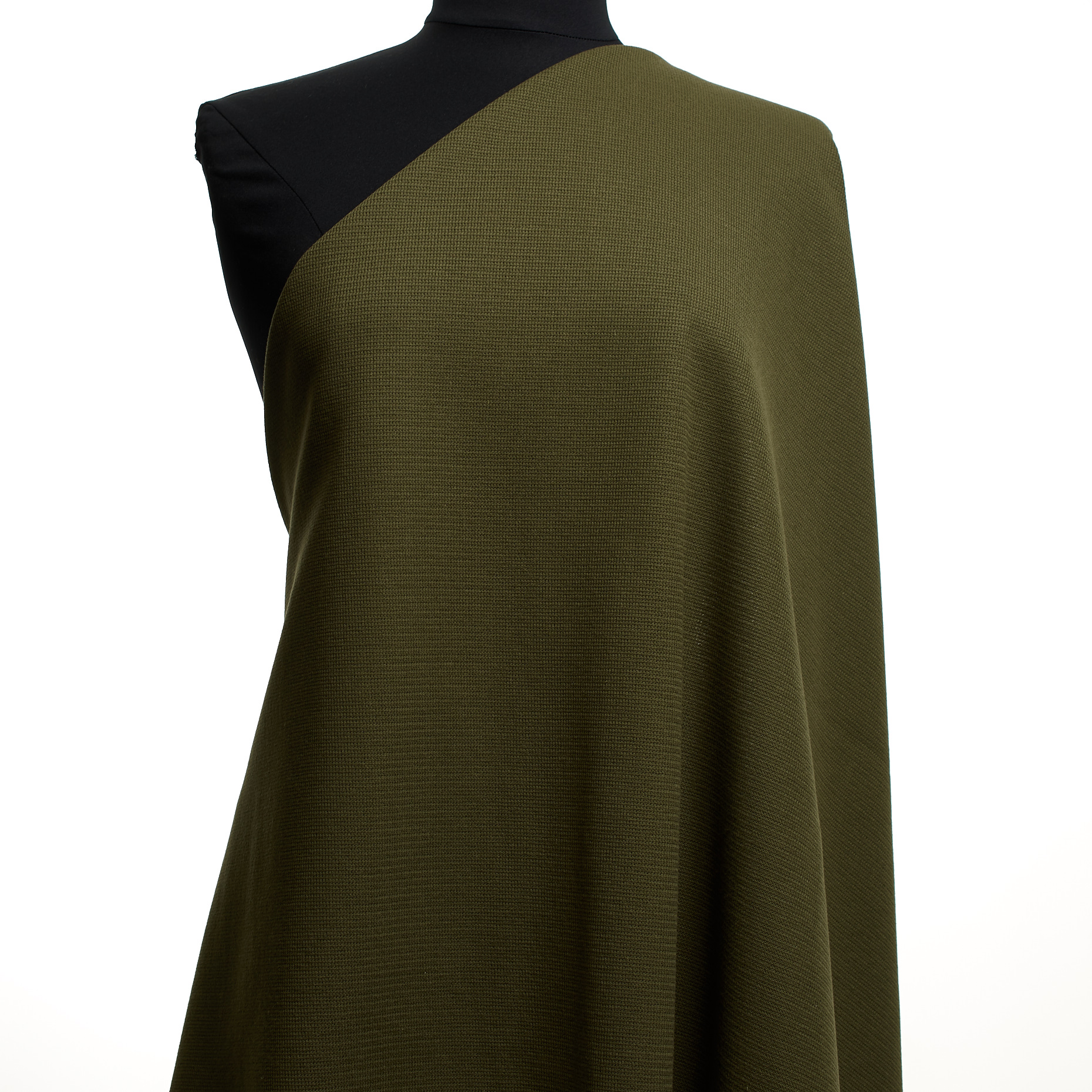 Трикотаж, Хлопок, Микроструктура, Burnt Olive (F000047867) - Манекен