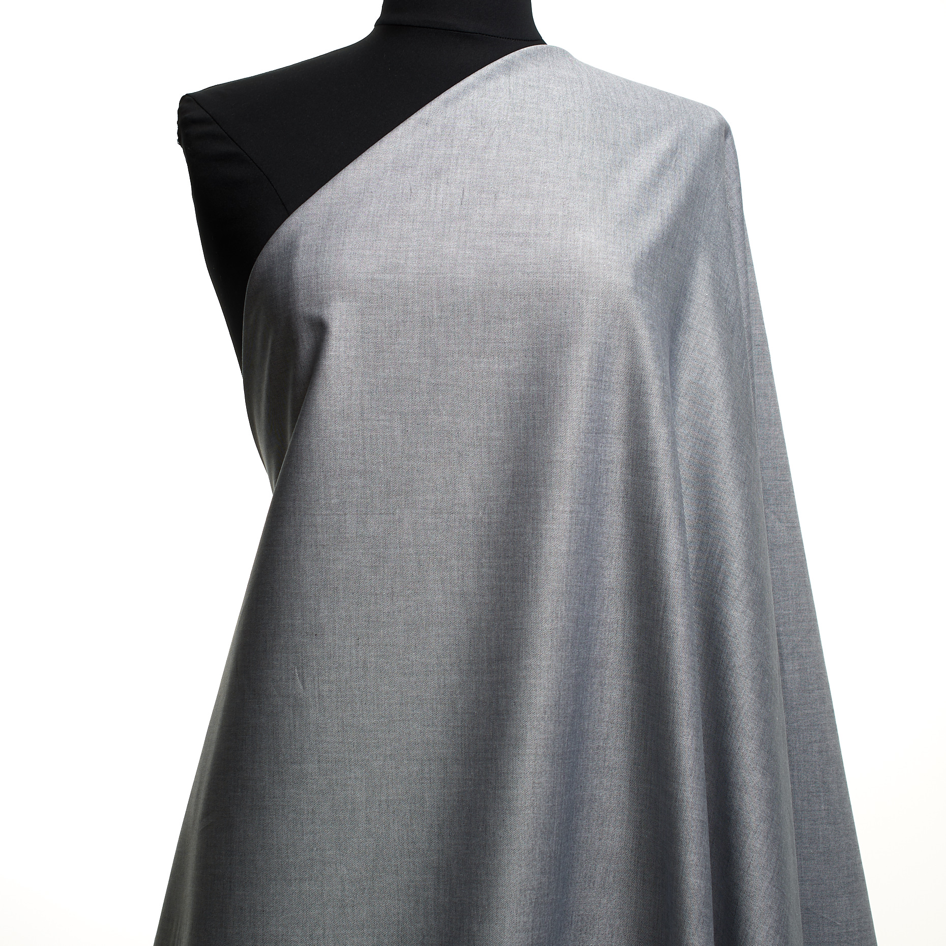 Chambray, Bawełna, Parisian Night&Snow White (F000029963) - Manekin