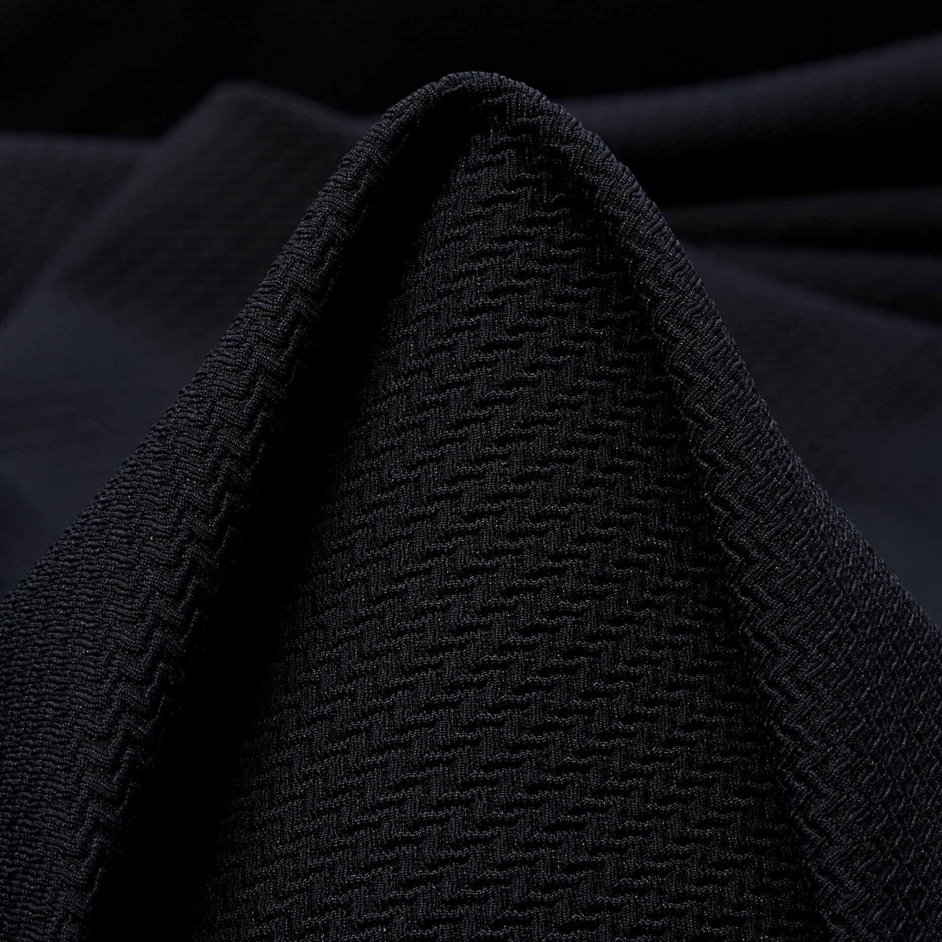 Żakard, Mikrostruktura, Stretch, Raven Black